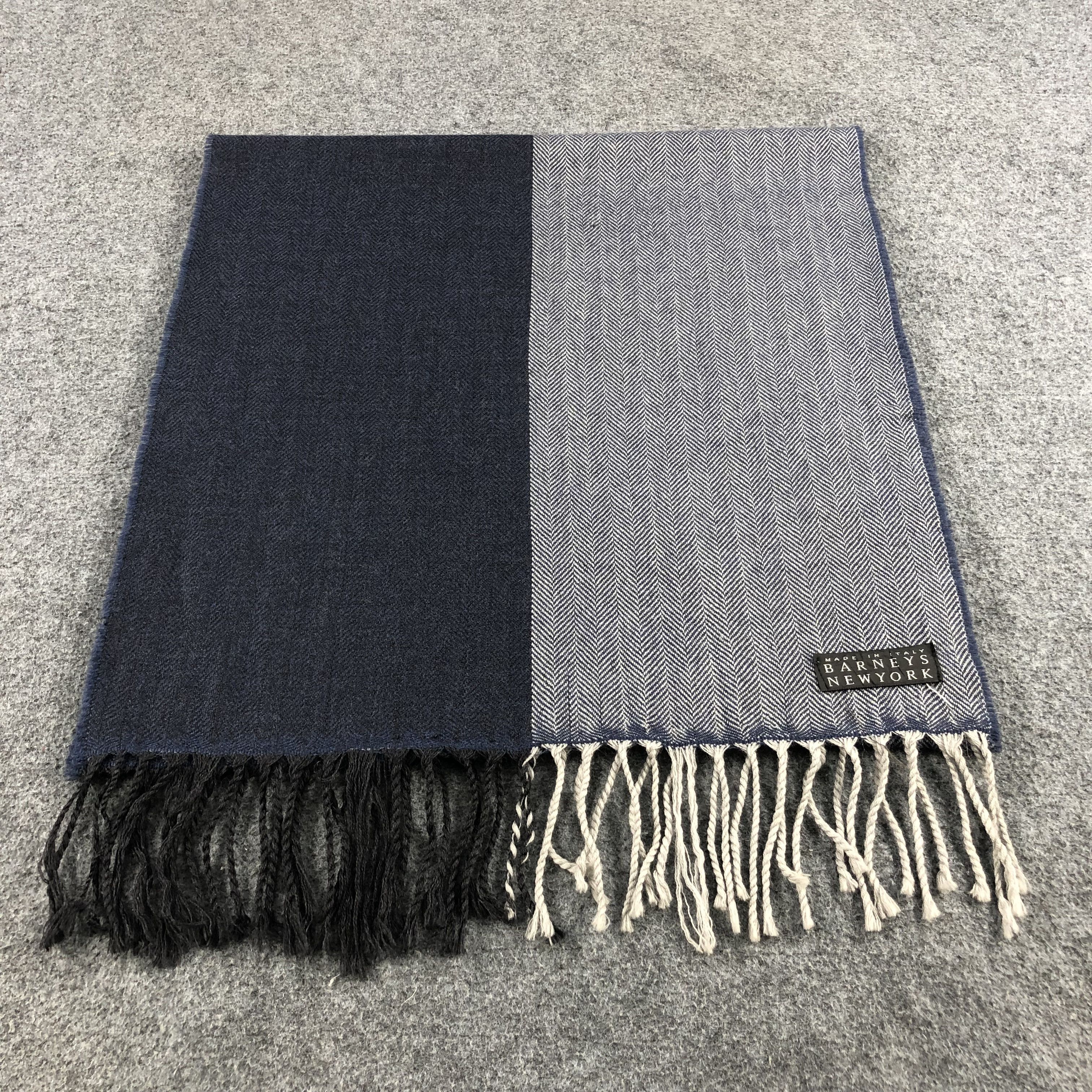 Barneys New York Barneys New York Wool Scarf Muffler V805 Size ONE SIZE - 2 Thumbnail