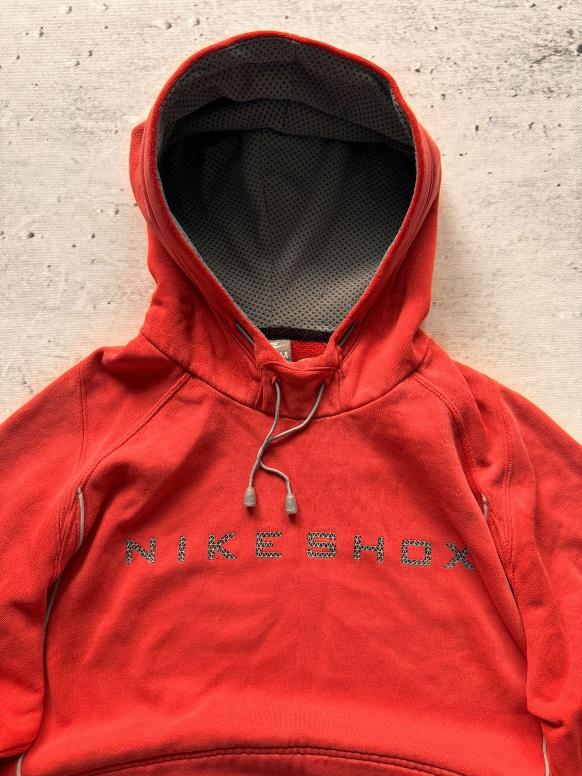 Nike × Vintage NIKE SHOX VINTAGE CENTER LOGO OVERSIZE BOXY HOODIE Size US M / EU 48-50 / 2 - 5 Thumbnail