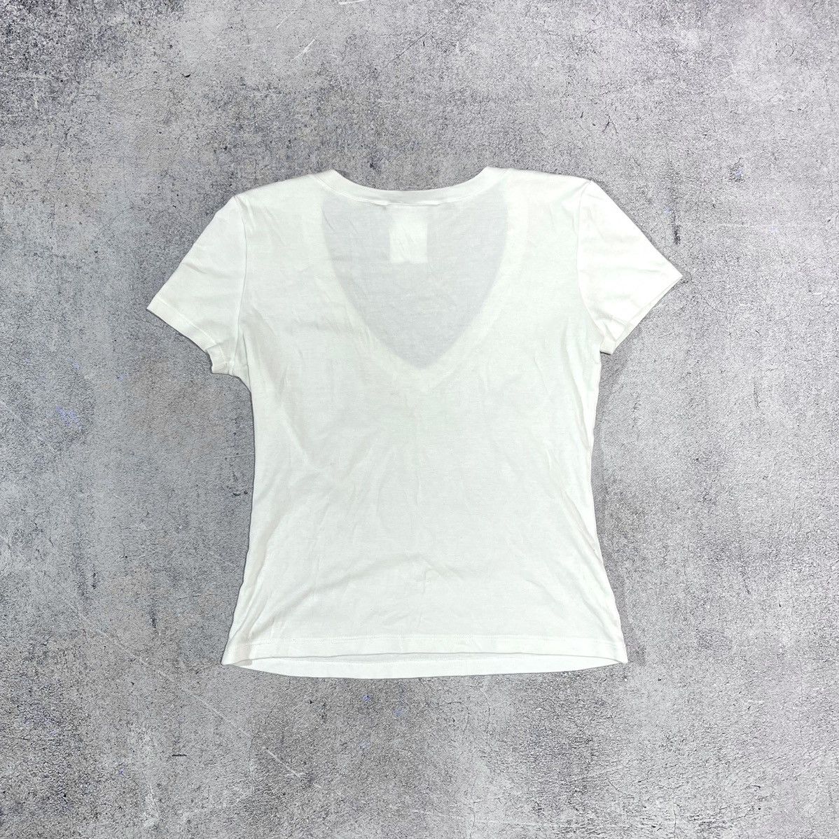 Christian Dior Monsieur × Vintage Vintage Christian Dior Tee with Denim Application of Roses Size M / US 6-8 / IT 42-44 - 6 Thumbnail