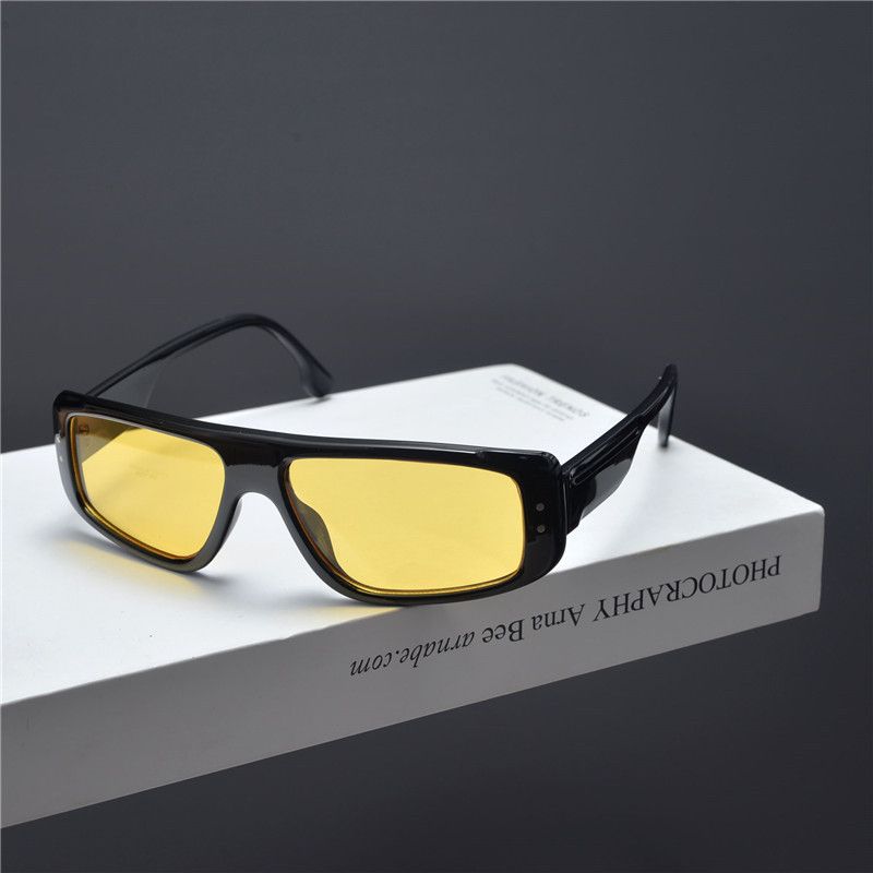 VIBE Future Street ins style custom avant-garde sunglasses Size ONE SIZE - 4 Thumbnail
