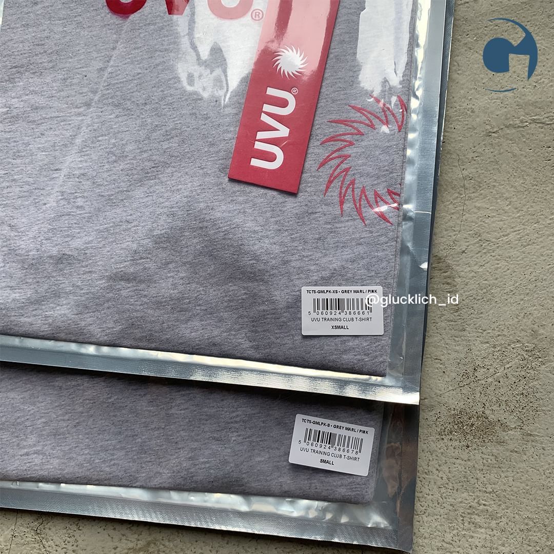 UVU UVU, Training Club Tee in Grey/Pink Size US XS / EU 42 / 0 - 7 Thumbnail