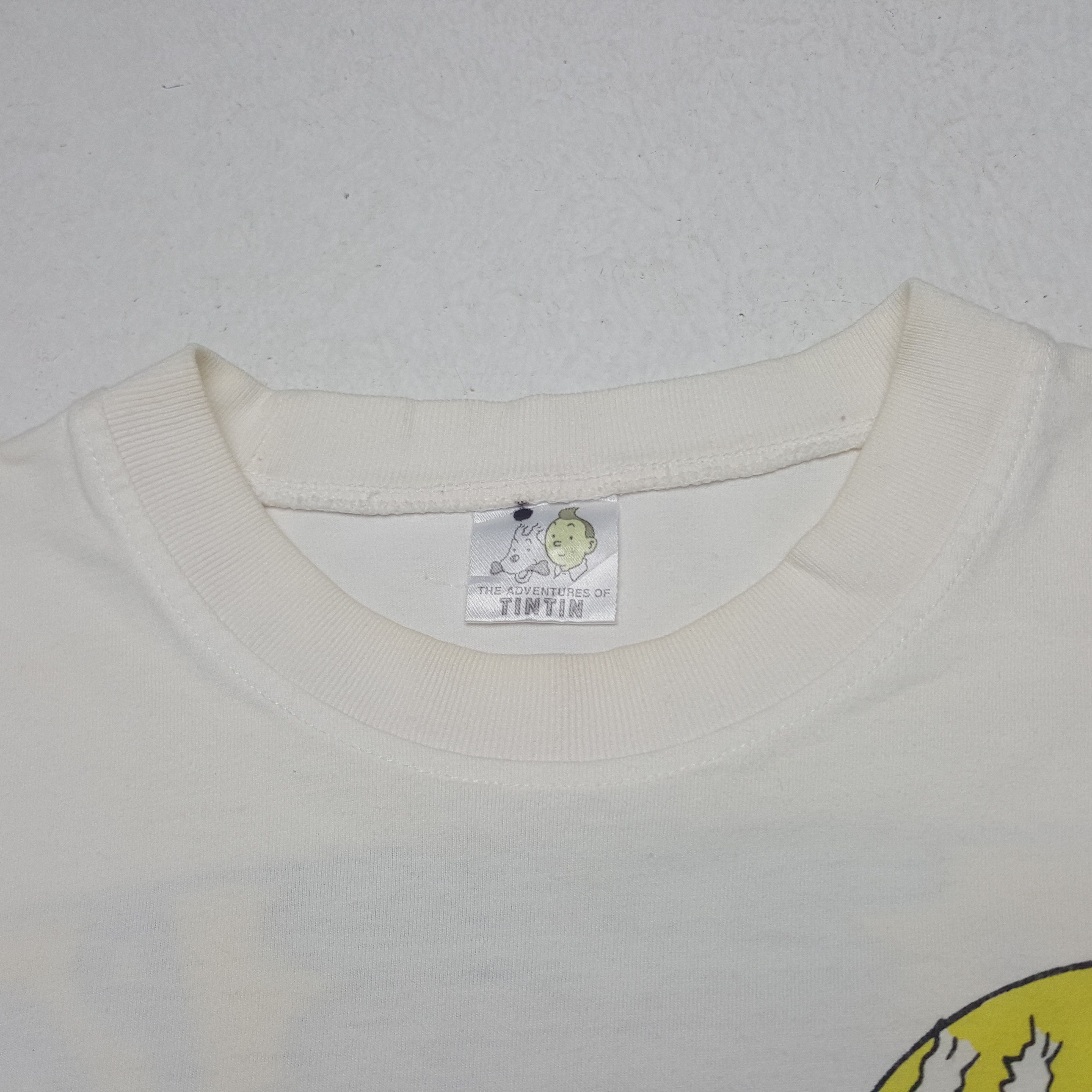 Vintage Vintage And The Picaros Adventures Of Tintin Cartoon Tshirt Size US M / EU 48-50 / 2 - 5 Thumbnail