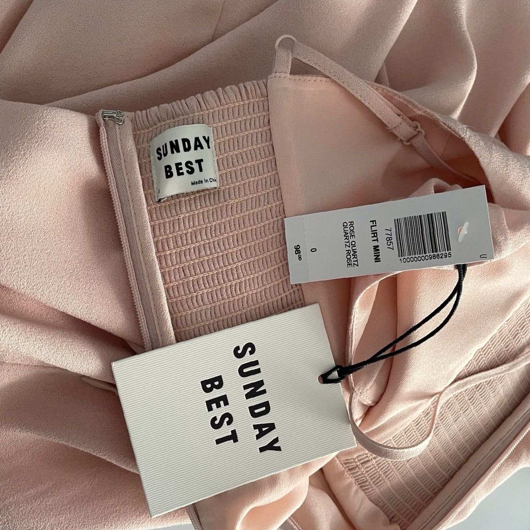 Vintage Aritzia Sunday Best Flirt Mini Dress in Rose Quartz Size 0 - Women Dress, Mini, Pink, 0, Regular, Solid, Short Size XS / US 0-2 / IT 36-38 - 6 Thumbnail
