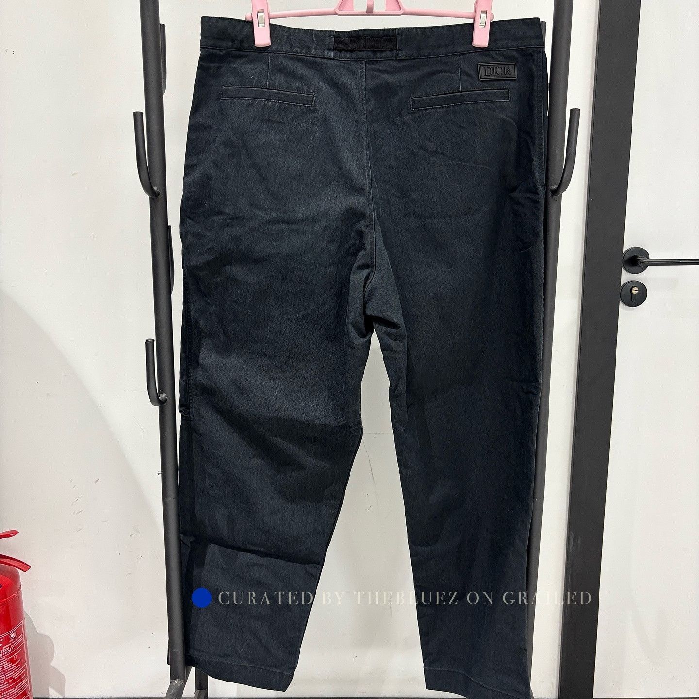Dior Black Cargo Casual Pants - Size 40 Size US 40 / EU 56 - 1 Thumbnail