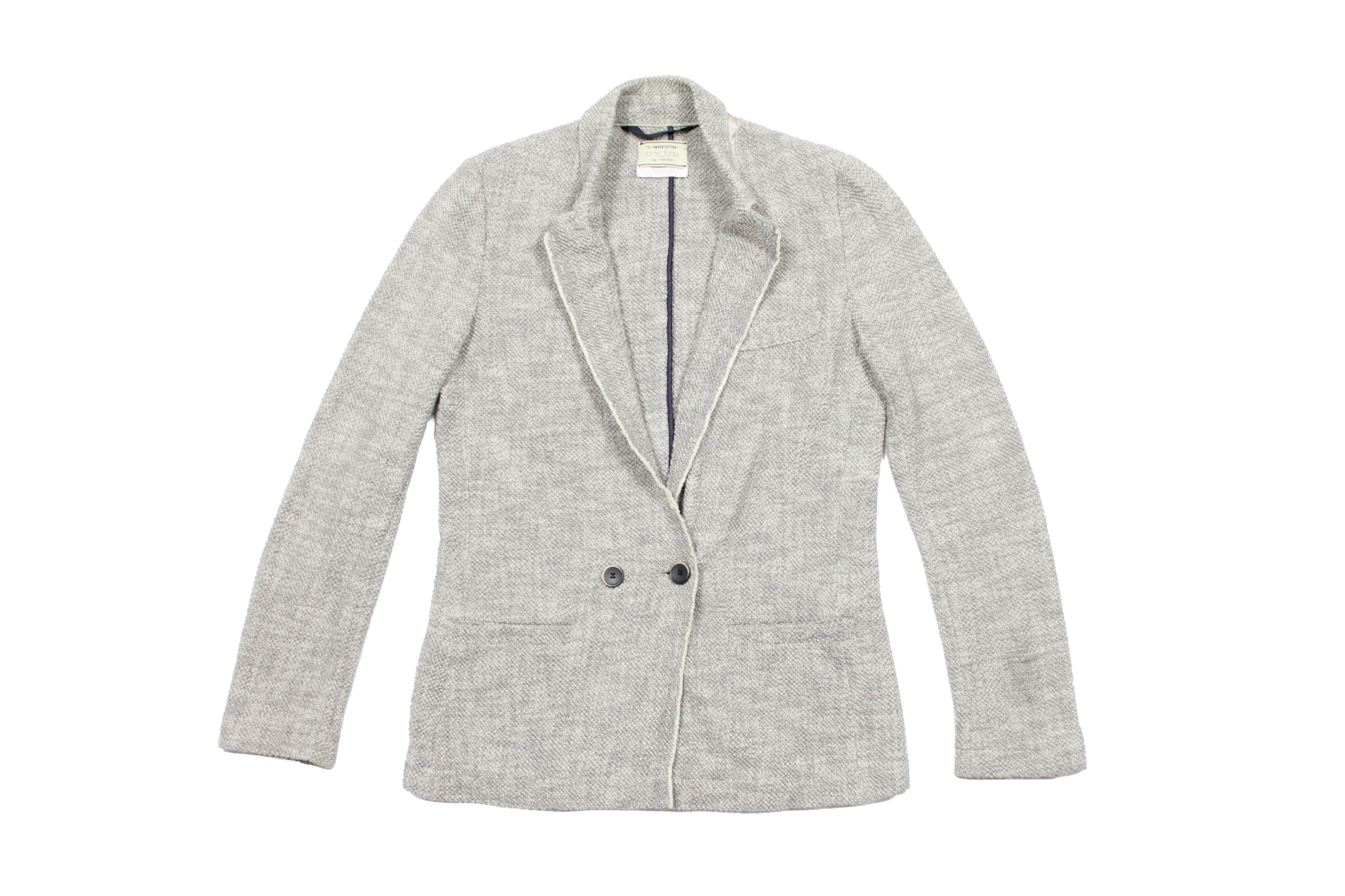 forte_forte "Il Tweed Estivo" Jacket Size M / US 6-8 / IT 42-44 - 1 Thumbnail