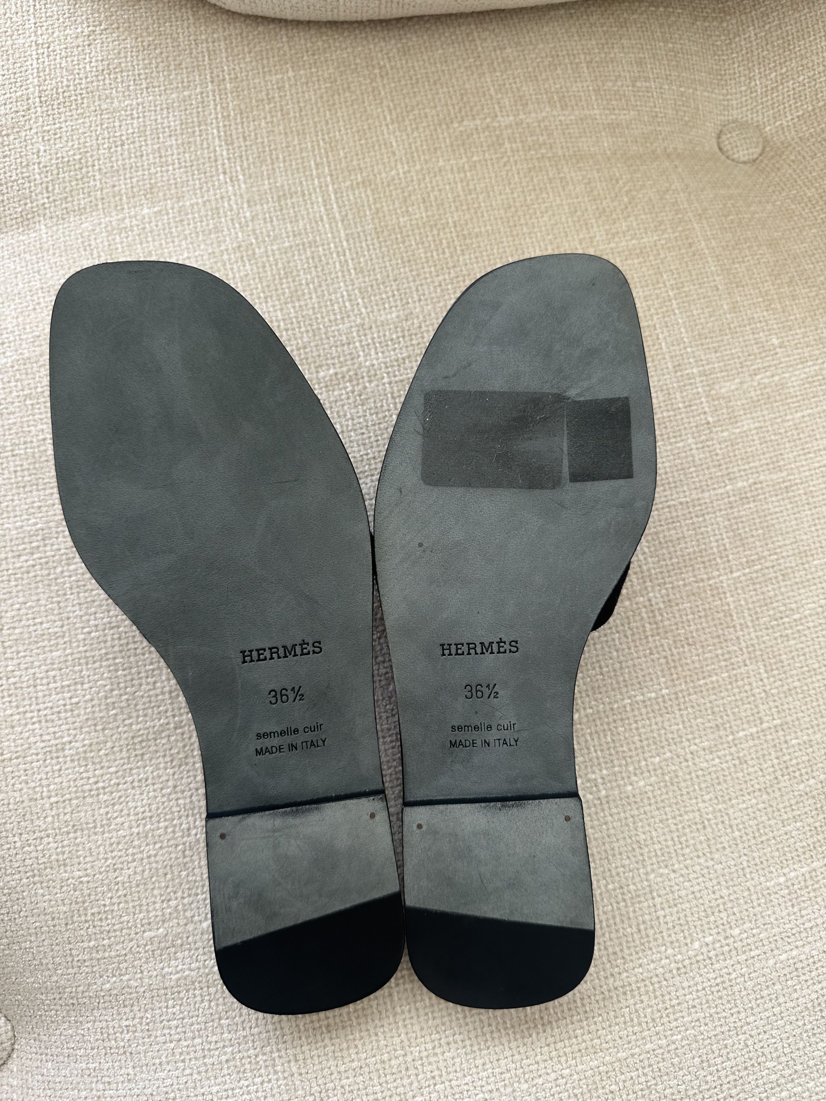 Hermes Hermès Oran Sandals – Brides de Gala Print – Size 36.5 Size US 6.5 / IT 36.5 - 8 Thumbnail