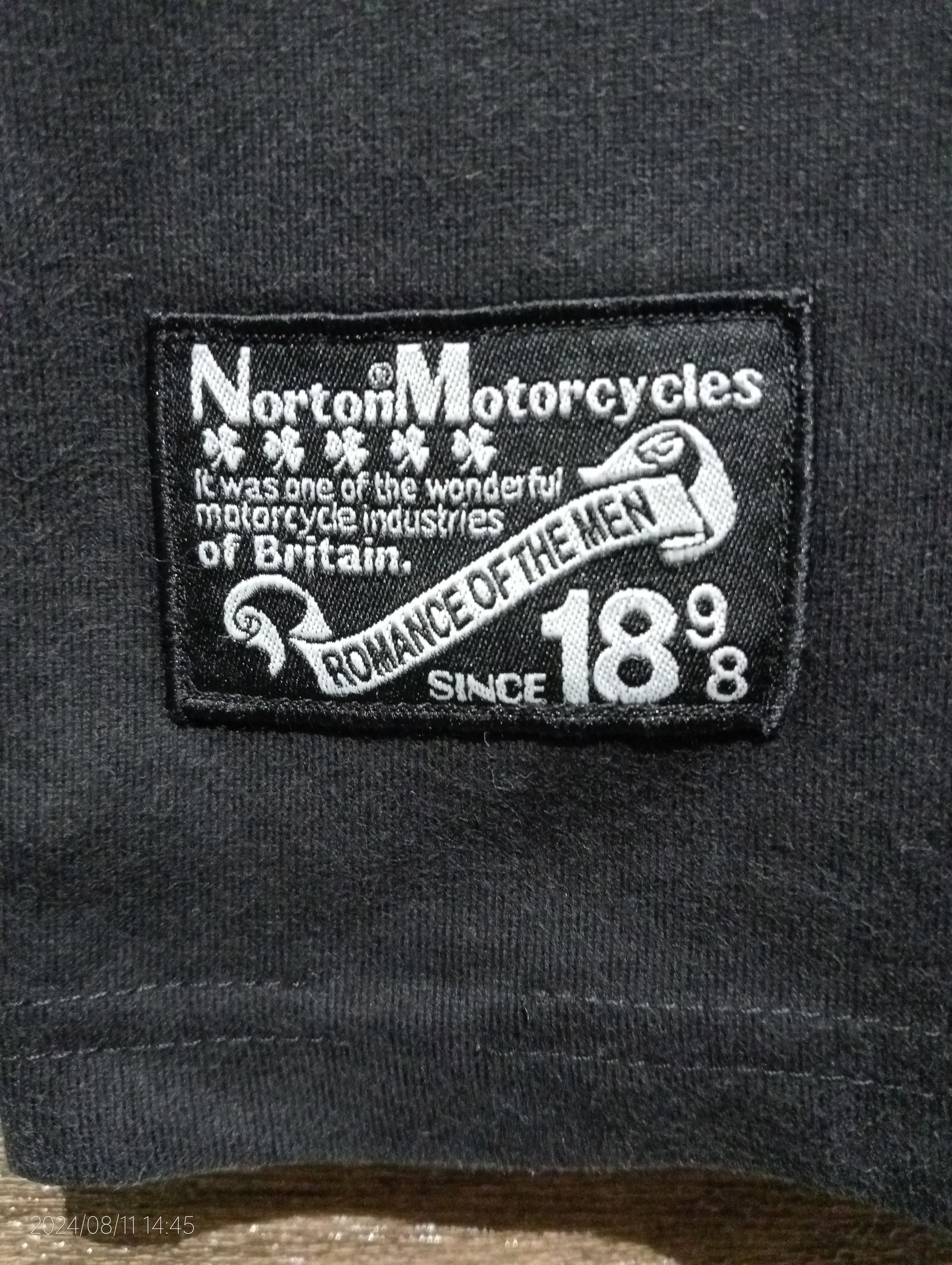 Norton Norton Motorcycles Racing Club Single Pocket Tee Size US XL / EU 56 / 4 - 7 Thumbnail