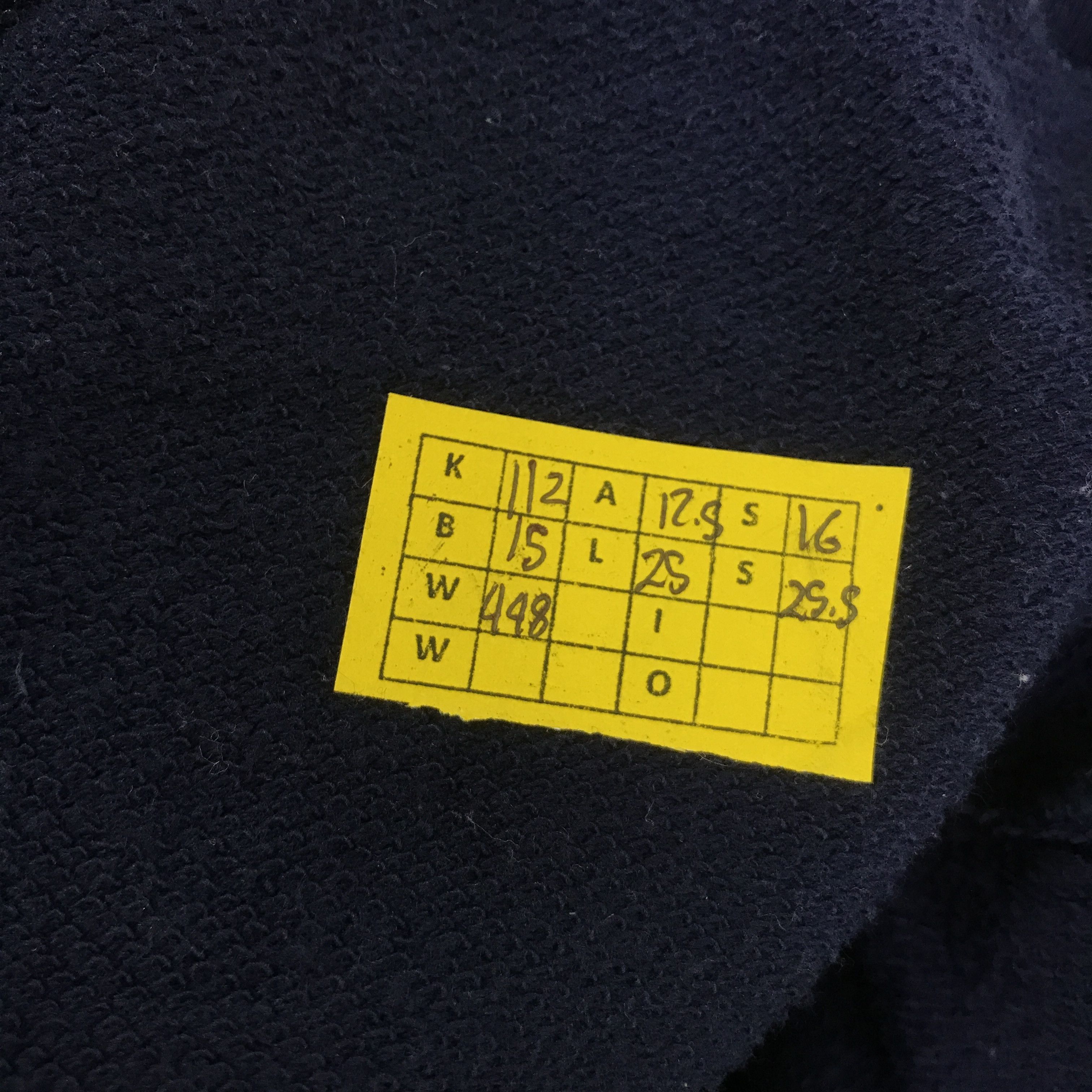 Japanese Brand healher Navy hoodie Sweatshirt K112B15 Size US S / EU 44-46 / 1 - 11 Thumbnail