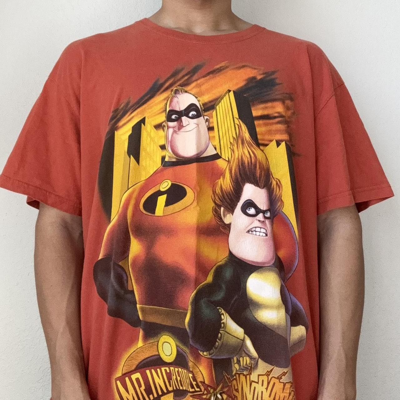 Disney Vintage Disney The Incredibles Movie Promo Graphic Tee Shirt Size US XXL / EU 58 / 5 - 1 Thumbnail