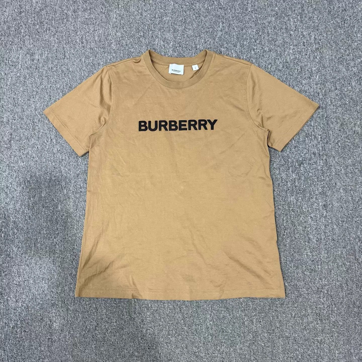 Burberry BURBERRY Khaki Chest Logo SS S 99 New Size S / US 4 / IT 40 - 1 Thumbnail