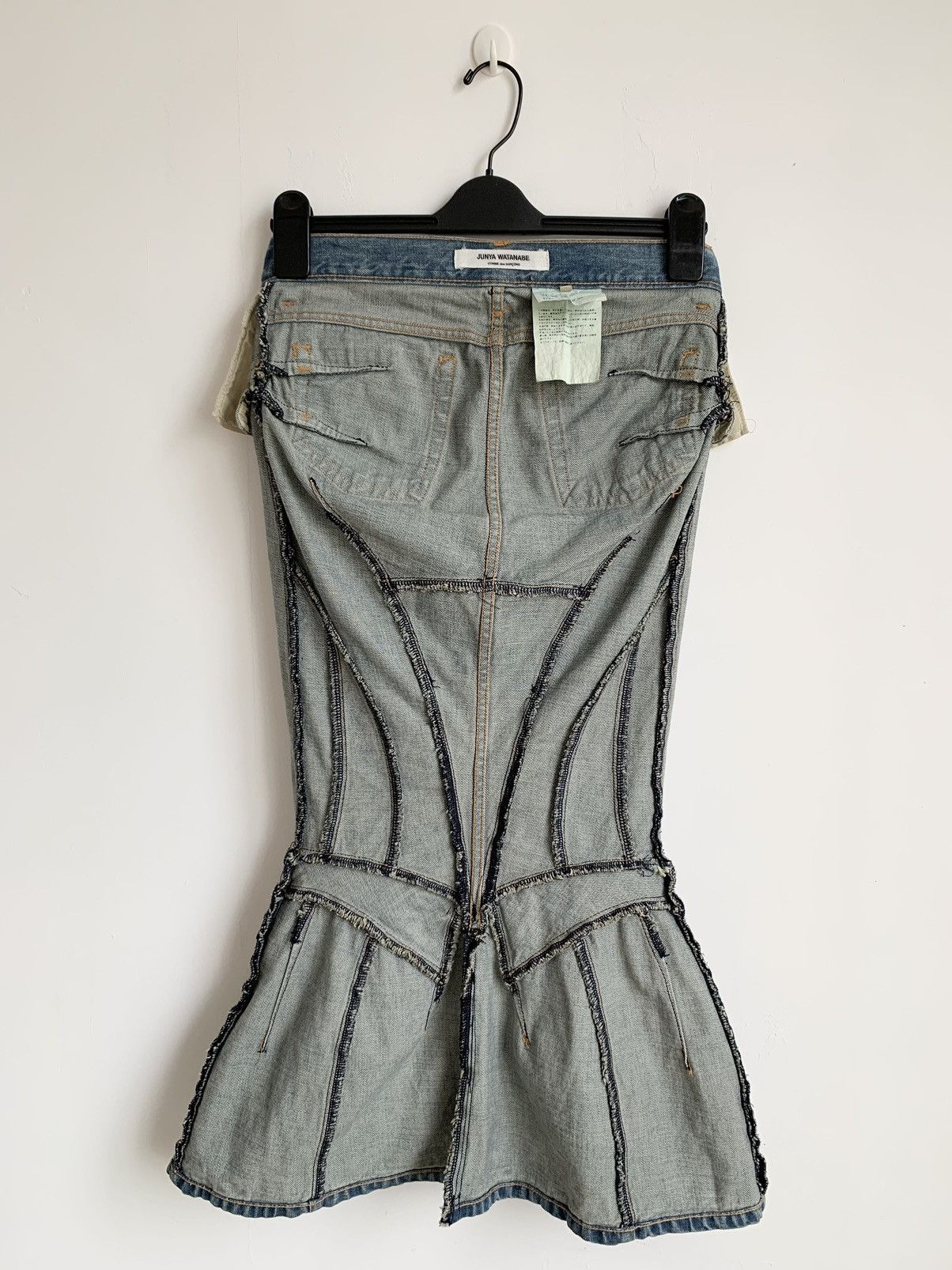 Comme des Garcons FW04 Junya Watanabe x Comme des Garcons Reconstructed Skirt Size 29" - 16 Thumbnail