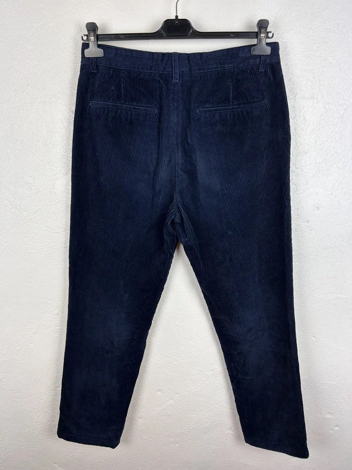 A Day's March A Day's March Corduroy Velvet Relaxed Trousers Navy 48 Size US 32 / EU 48 - 5 Thumbnail