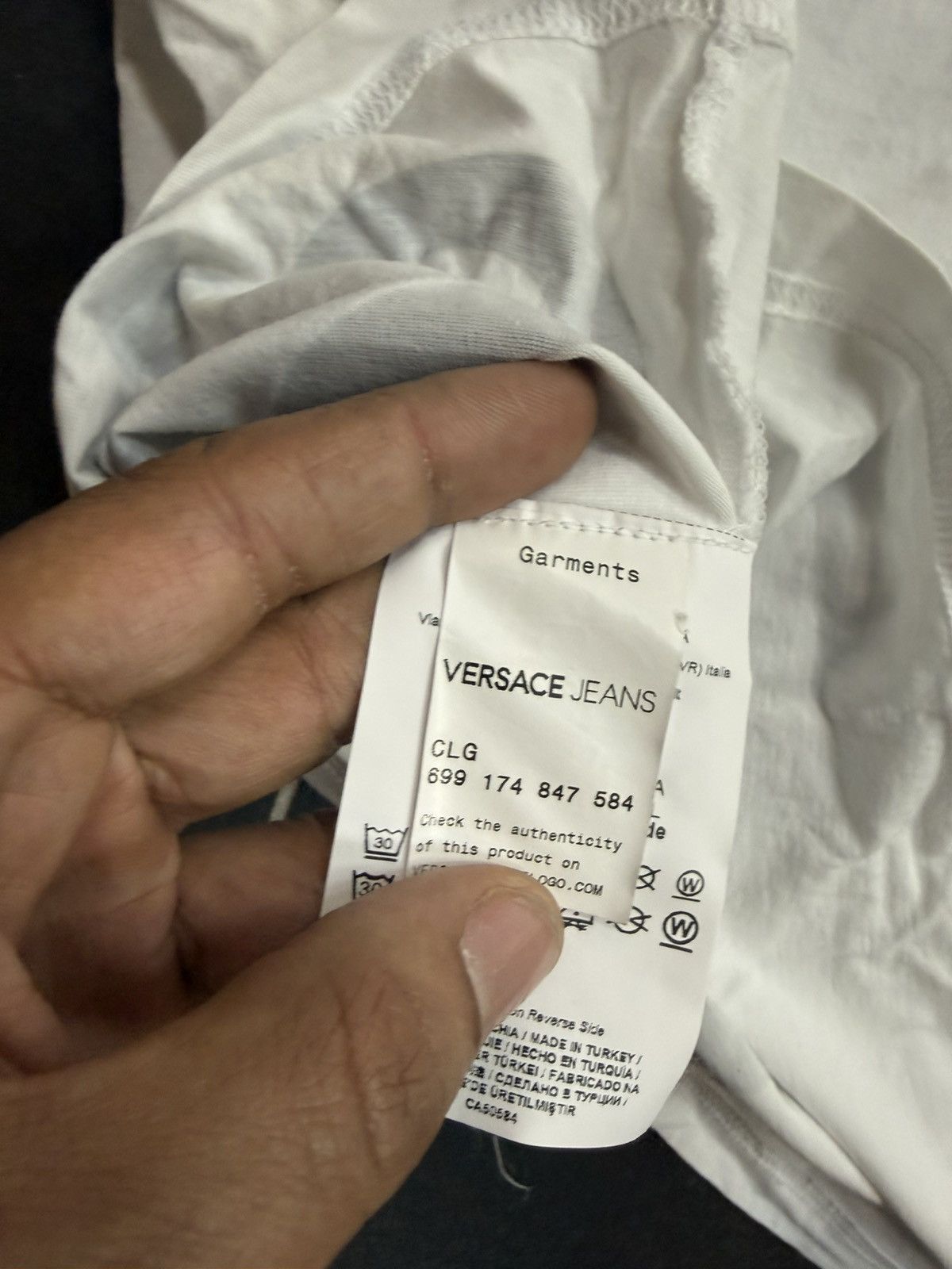 Versace Versace Jeans T shirt Size US L / EU 52-54 / 3 - 4 Thumbnail
