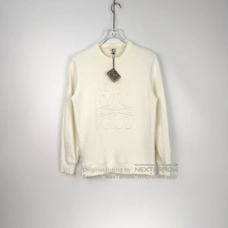 Loewe Loewe Embroidered large logo sweatshirt Size S / US 4 / IT 40 - 3 Thumbnail