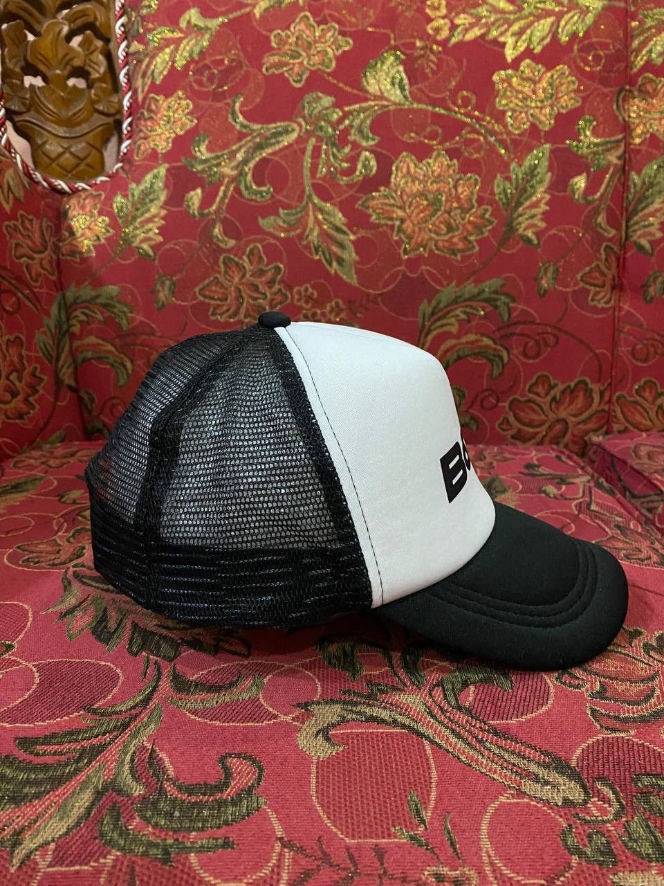 Other Vintage 90s B&G Skate Mesh Trucker Cap Size ONE SIZE - 4 Thumbnail