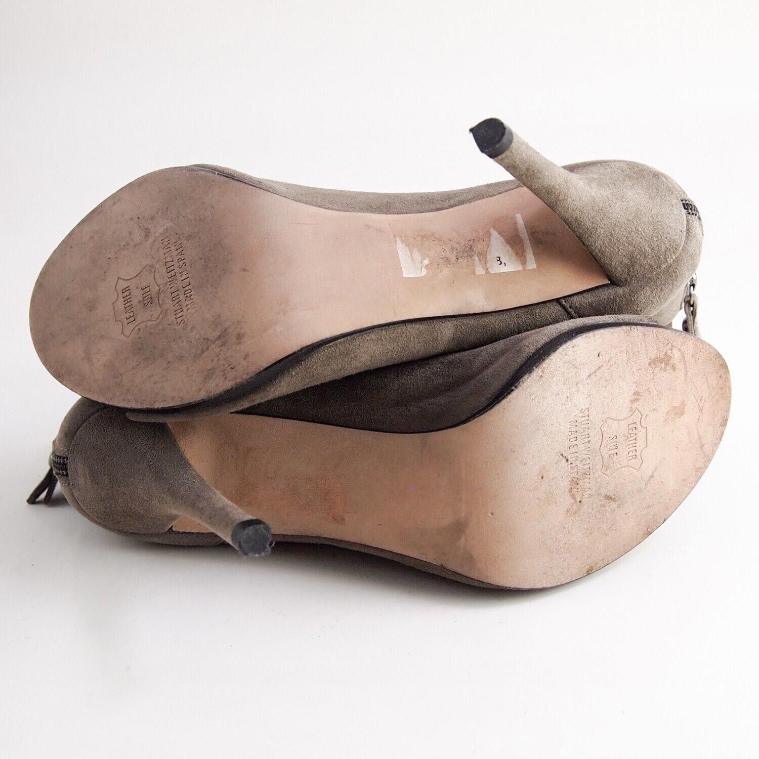 Stuart Weitzman Stuart Weitzman Cage Sandals High Heel Brown US 6.5 EU 36.5 Size US 6.5 / IT 36.5 - 7 Thumbnail