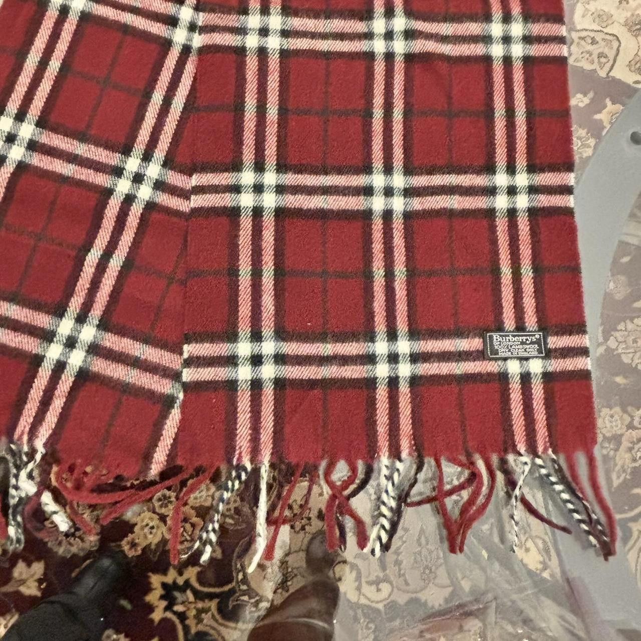Burberry Burberry 100% Lambswool Nova Check Scarf Size ONE SIZE - 6 Thumbnail