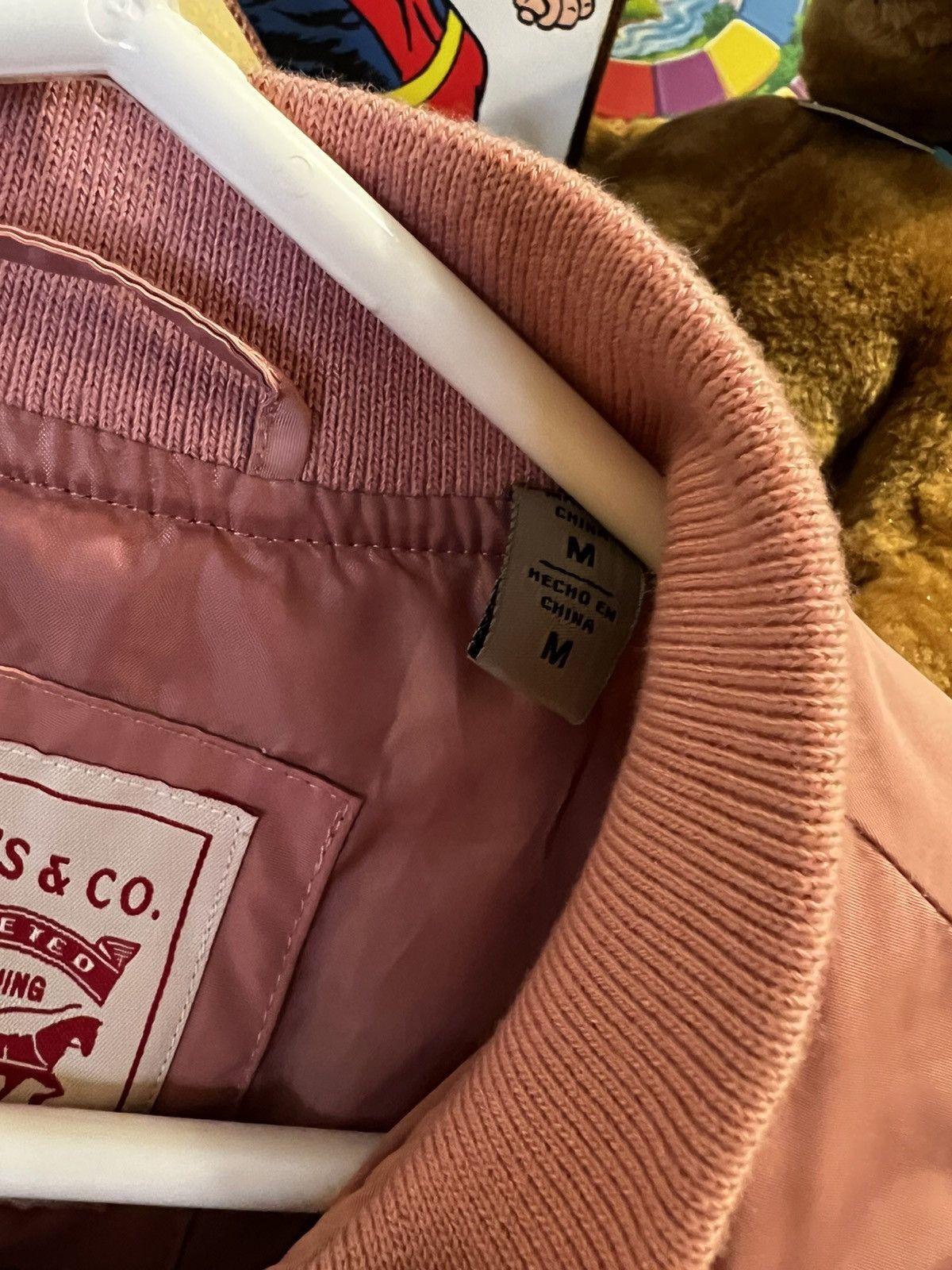 Levi's × Vintage New with Tags Levi Pink Jacket Size US M / EU 48-50 / 2 - 9 Thumbnail