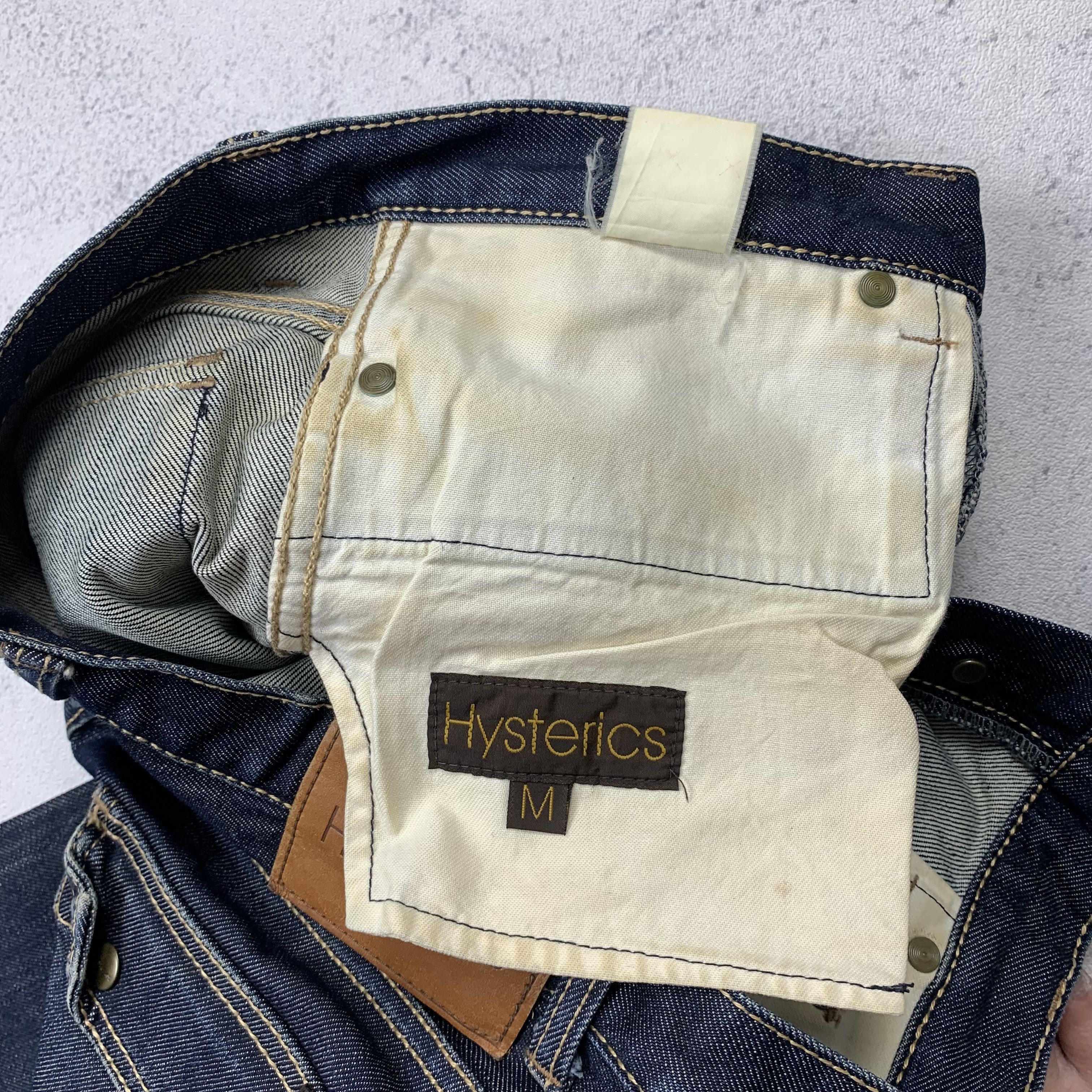Hysteric Glamour Hysteric Glamour Denim Pants Size US 30 / EU 46 - 7 Thumbnail