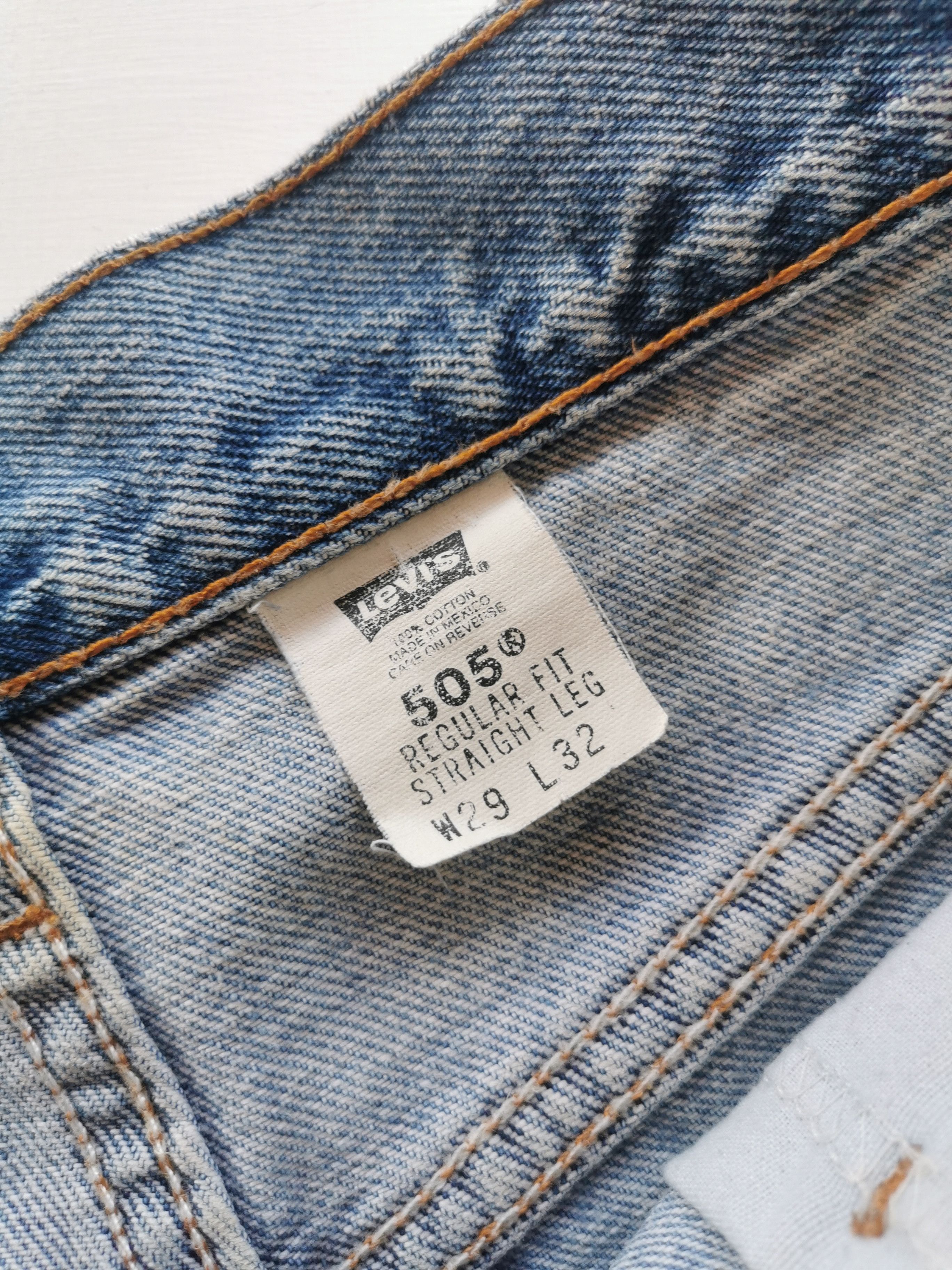 Levi's Vintage Levi's 505 Thrashed Size US 29 - 8 Thumbnail