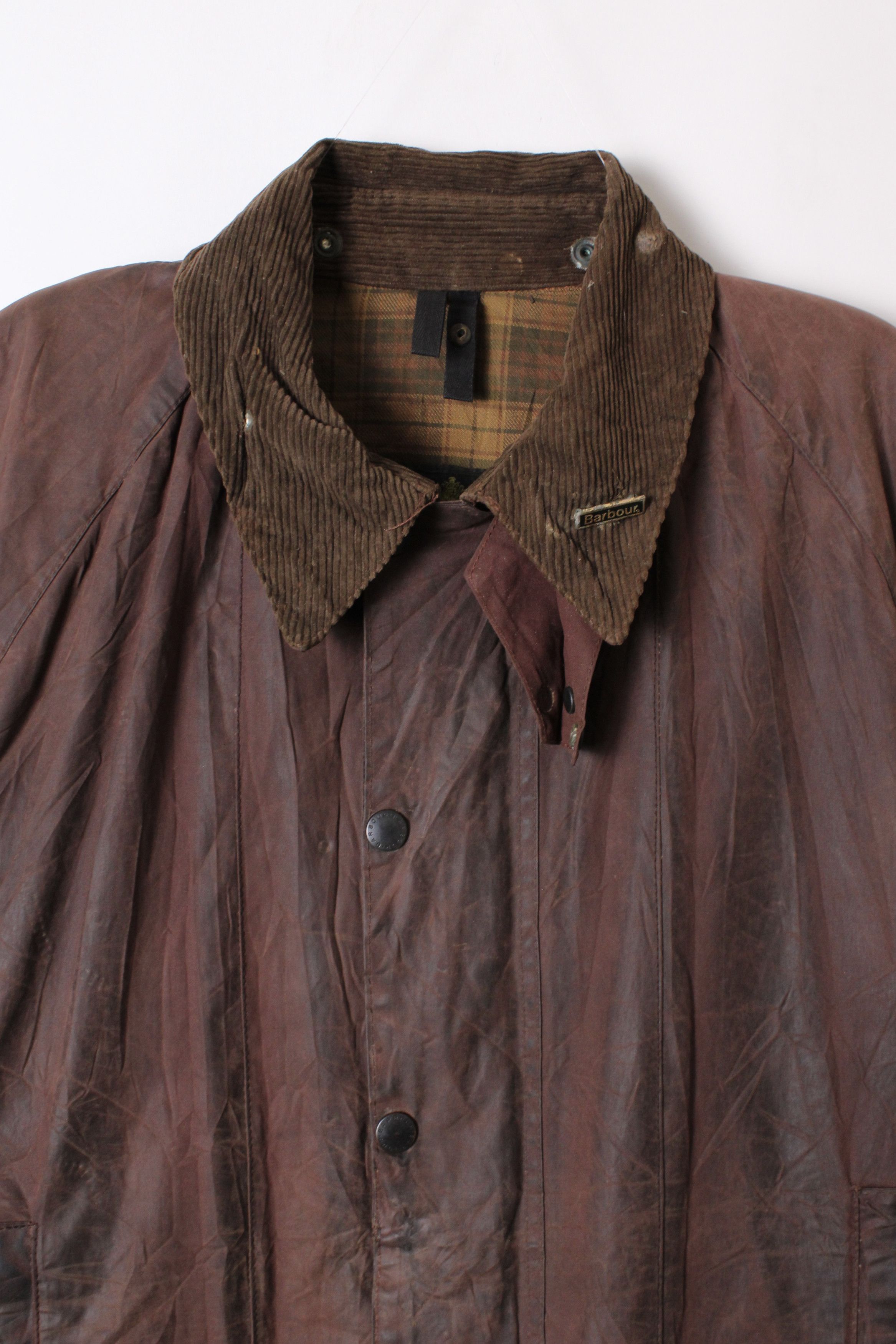 Barbour Barbour Bedale Waxed Jacket Rustic Brown C48 Large XL Size US XXL / EU 58 / 5 - 2 Thumbnail