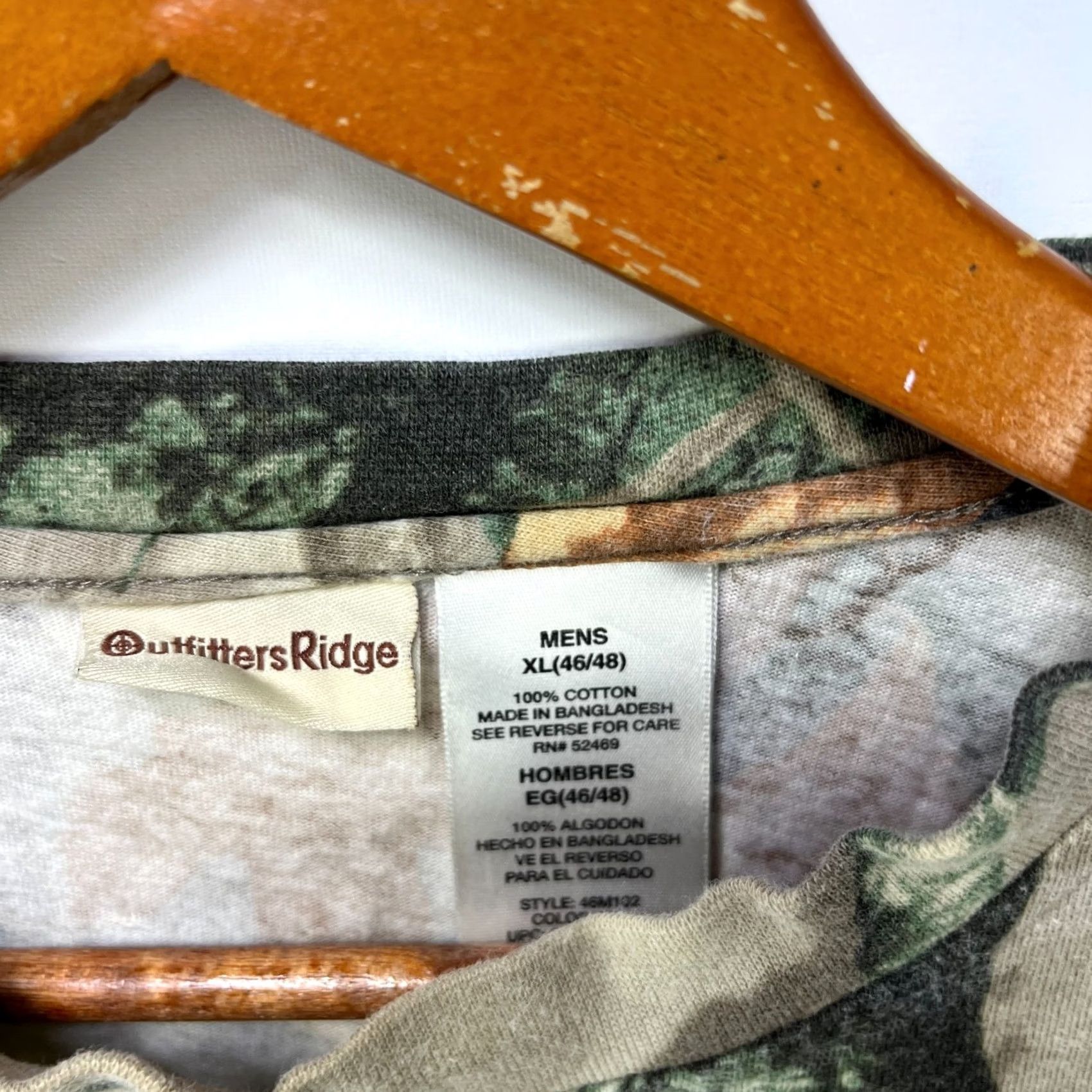 Vintage VINTAGE Real Tree Camo Pocket Long Sleeve Shirt XL Mens Size US XL / EU 56 / 4 - 4 Thumbnail