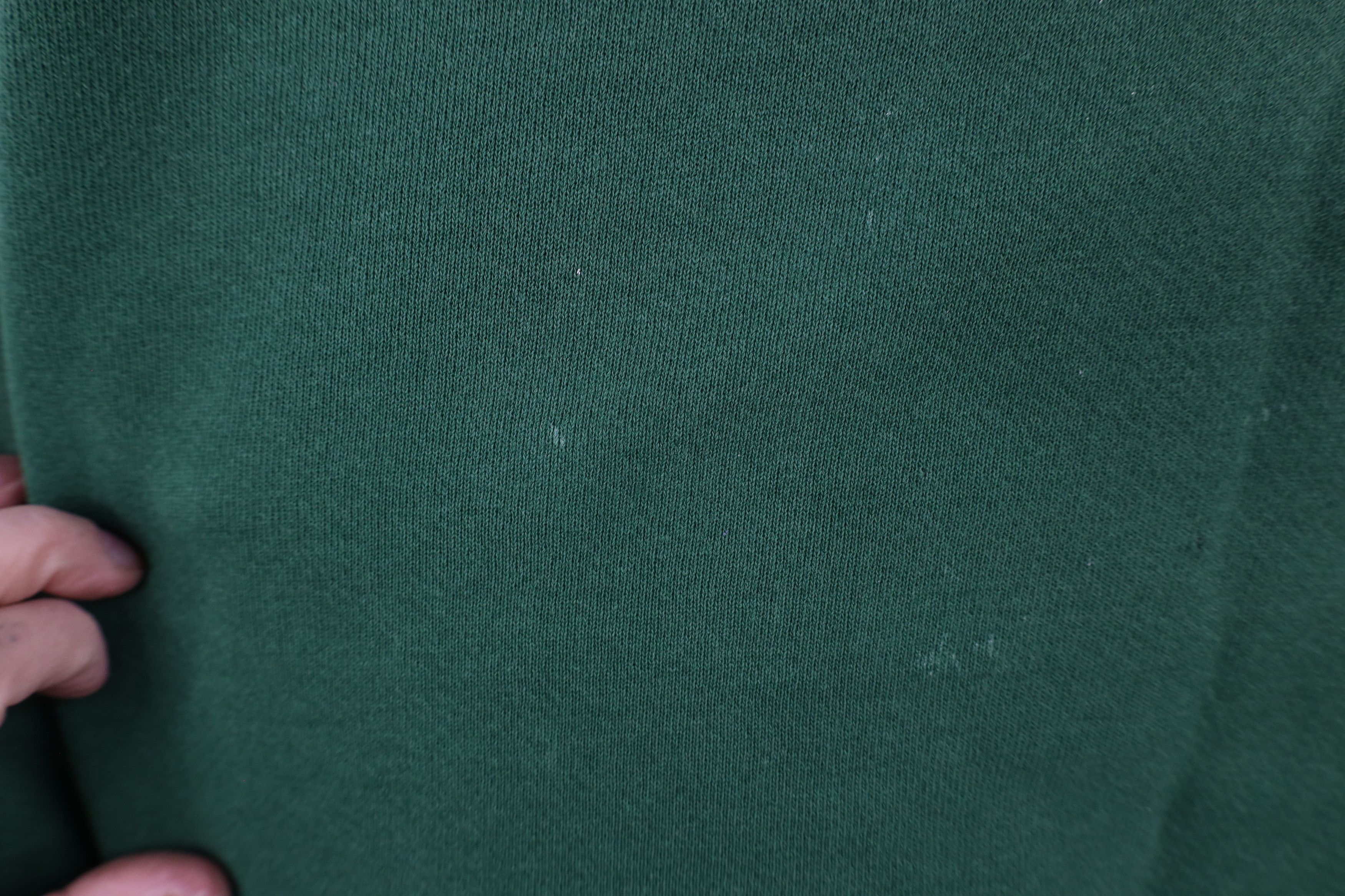 Vintage Vintage 90s Streetwear Blank Heavyweight Sweatshirt Green Size US L / EU 52-54 / 3 - 7 Thumbnail