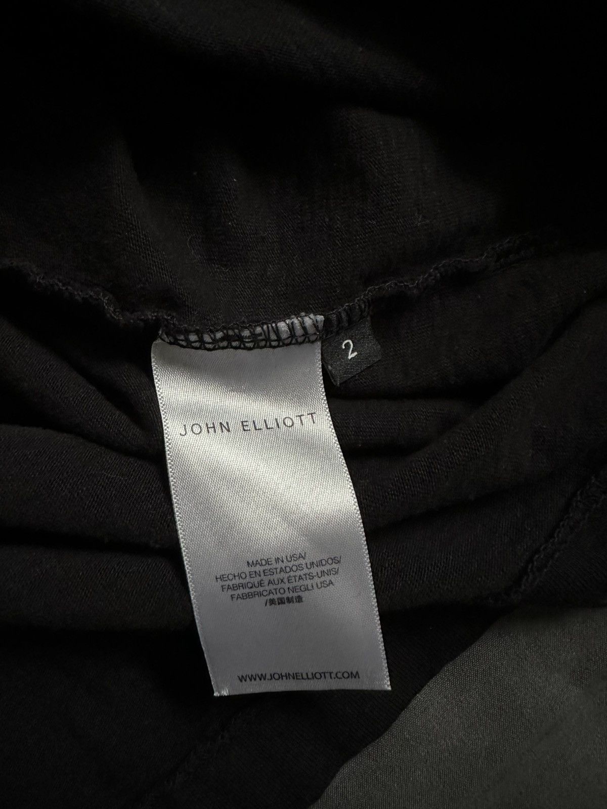 John Elliott Black shirt Size US L / EU 52-54 / 3 - 3 Thumbnail