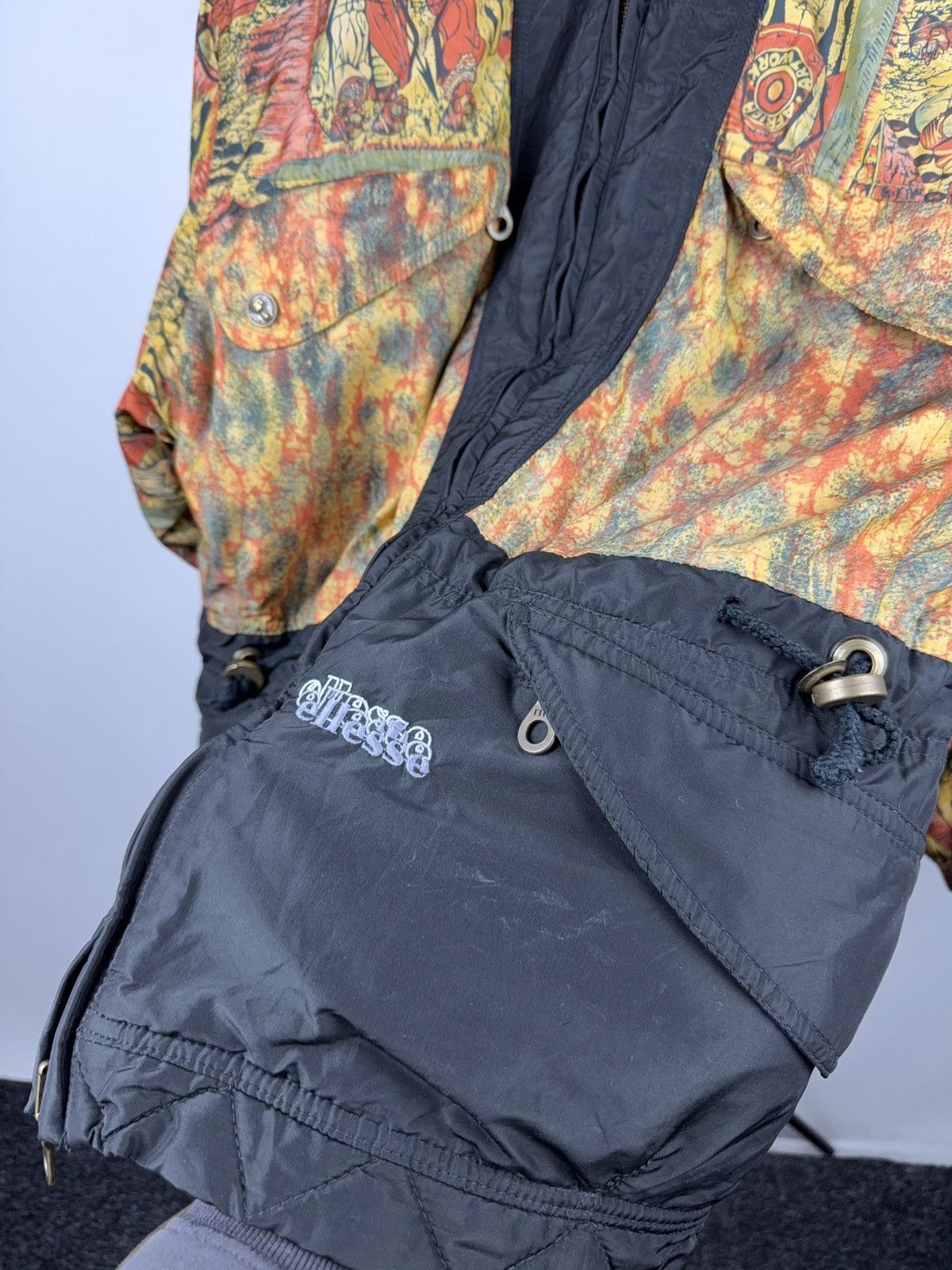 Ellesse Vintage Archive RETRO Ellesse Africa Art Work Ski Jacket 90s Size US L / EU 52-54 / 3 - 5 Thumbnail