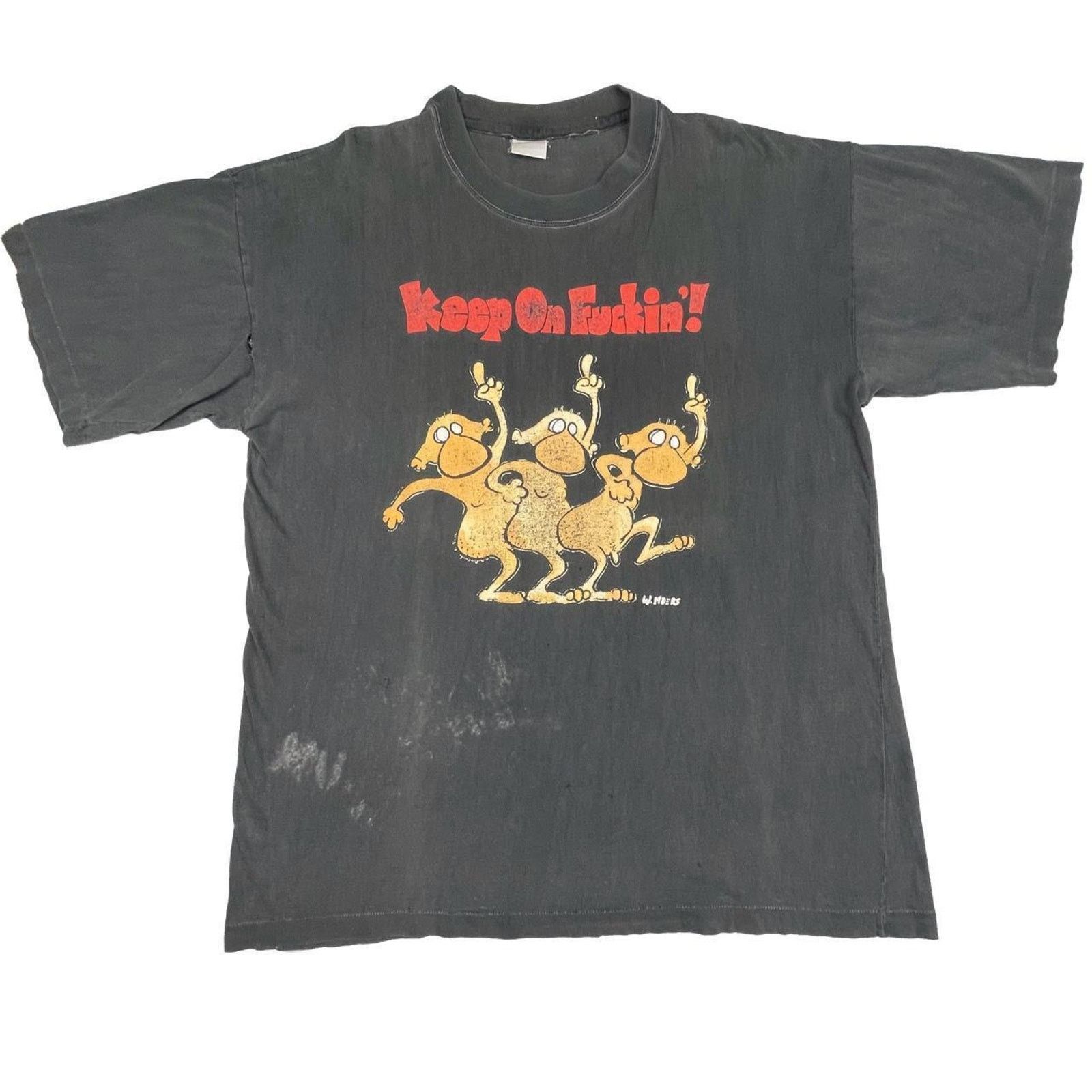 Other 90s grateful dead parody shirt Keep on Single Stitch XL Size US XL / EU 56 / 4 - 1 Thumbnail