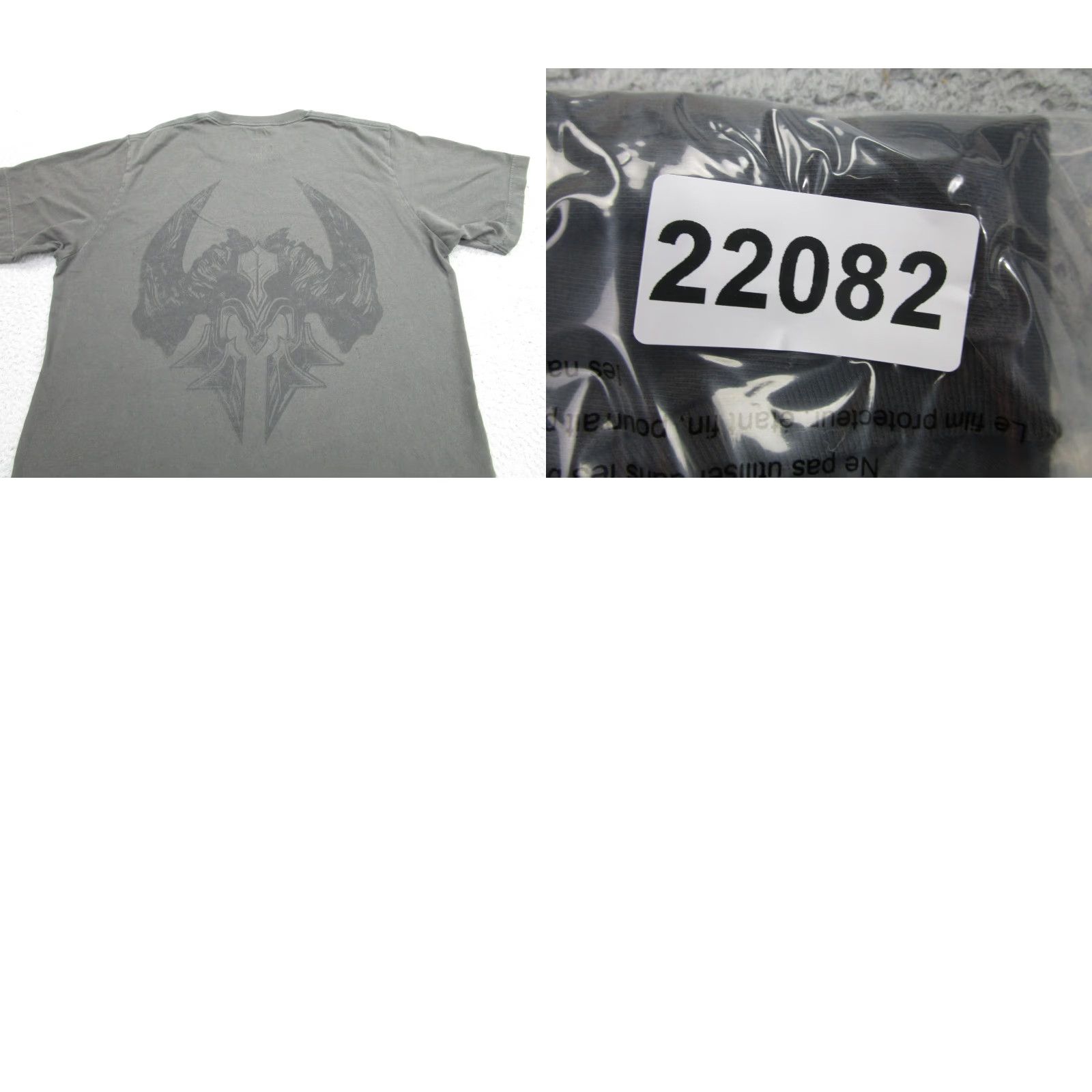 Uniqlo VINTAGE Uniqlo Shirt Mens L Gray Blizzard Horned Skull Game Graphic Tee UT 2019 Size US L / EU 52-54 / 3 - 9 Thumbnail