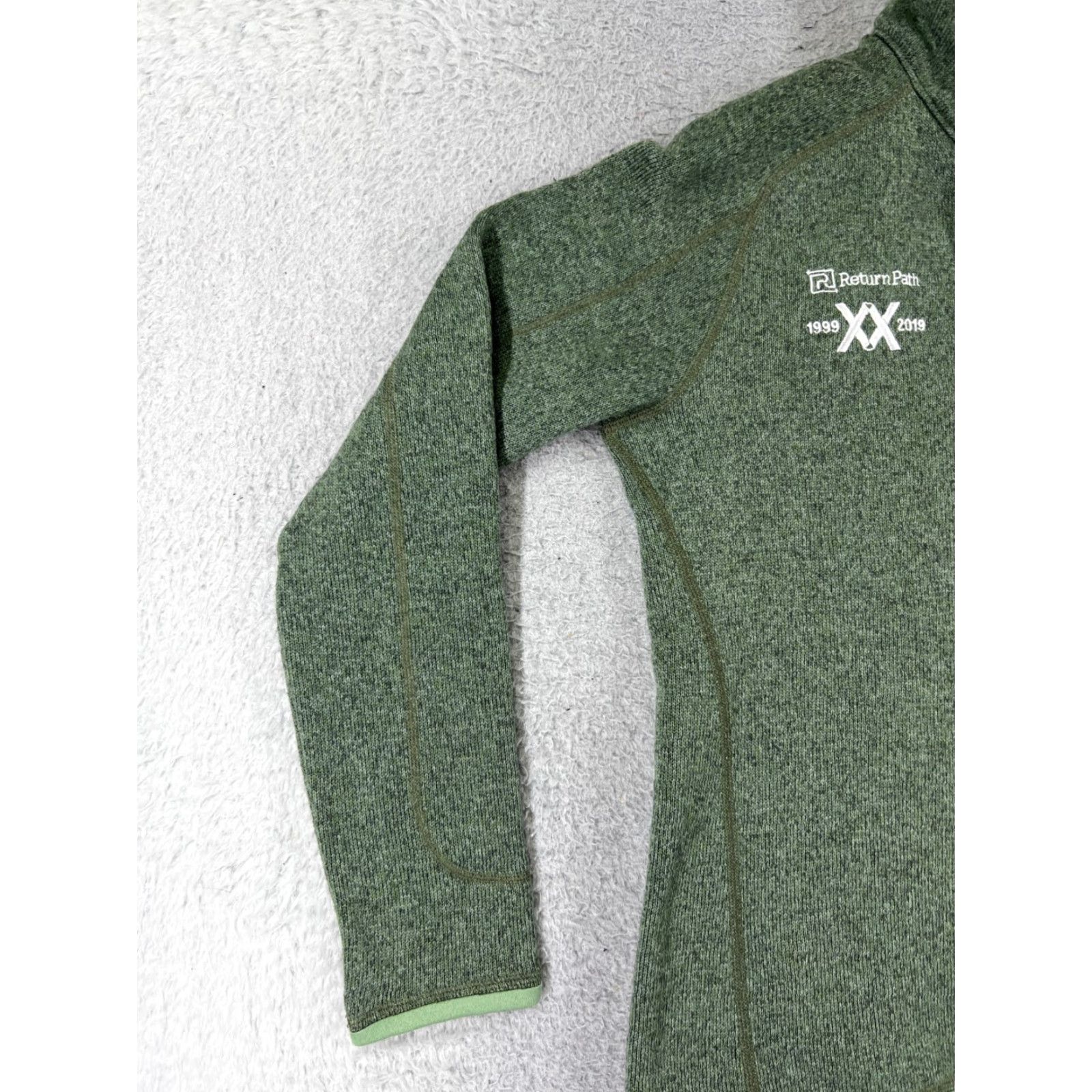 Patagonia Patagonia Jacket Womens Small Green Zip Mock Neck Fleece Cozy Sustainable Size S / US 4 / IT 40 - 6 Thumbnail