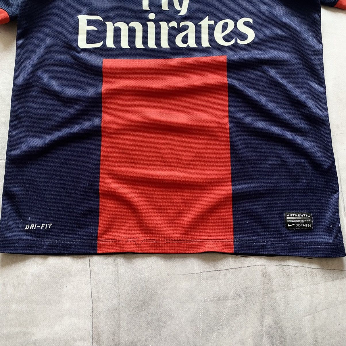 Nike × Vintage Nike PSG 2013-14 Soccer Football T-shirt Drill Jersey Size US M / EU 48-50 / 2 - 5 Thumbnail