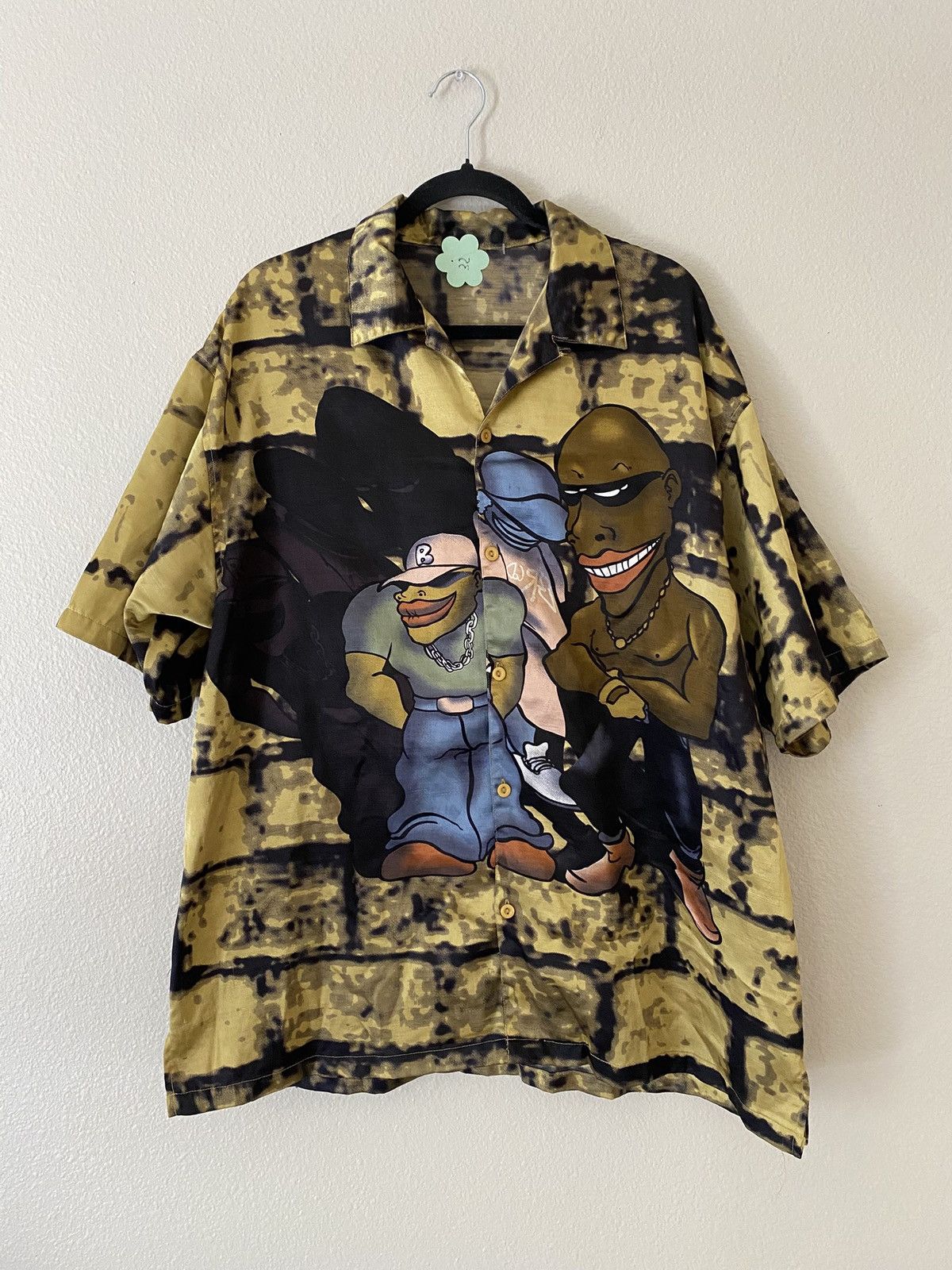 Other Homies Cartoon Style Characters Button Up Shirt Size US XXL / EU 58 / 5 - 1 Thumbnail