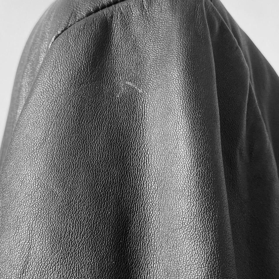 Vintage Super long Avant Garde Matrix leather maxi coat Size XL / US 12-14 / IT 48-50 - 5 Thumbnail