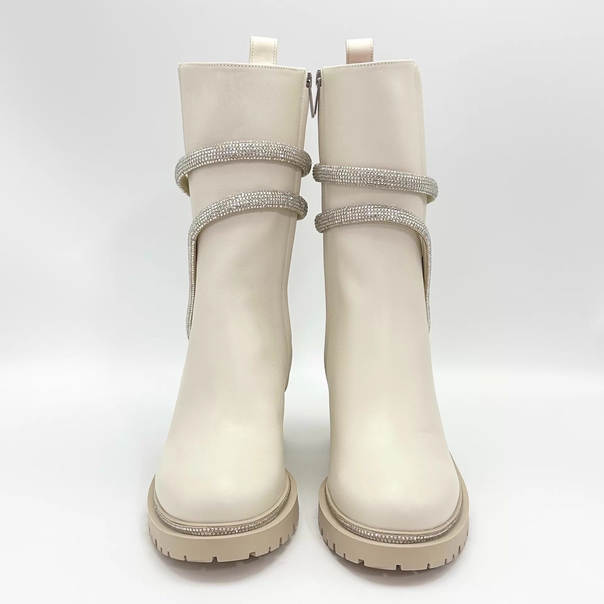 Rene Caovilla RC Crystal-Embellished Short Boots 39.5 Size US 9 / IT 39 - 6 Thumbnail