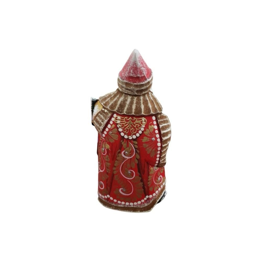 Designer Russian Wood Santa Claus 6” Size ONE SIZE - 2 Thumbnail