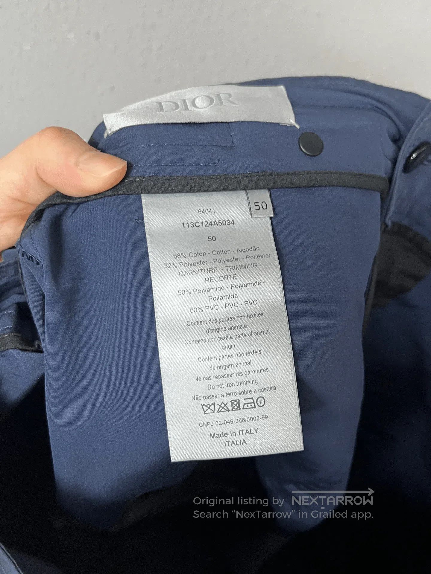 Dior Dior Cargo Pants. Size US 34 / EU 50 - 5 Thumbnail