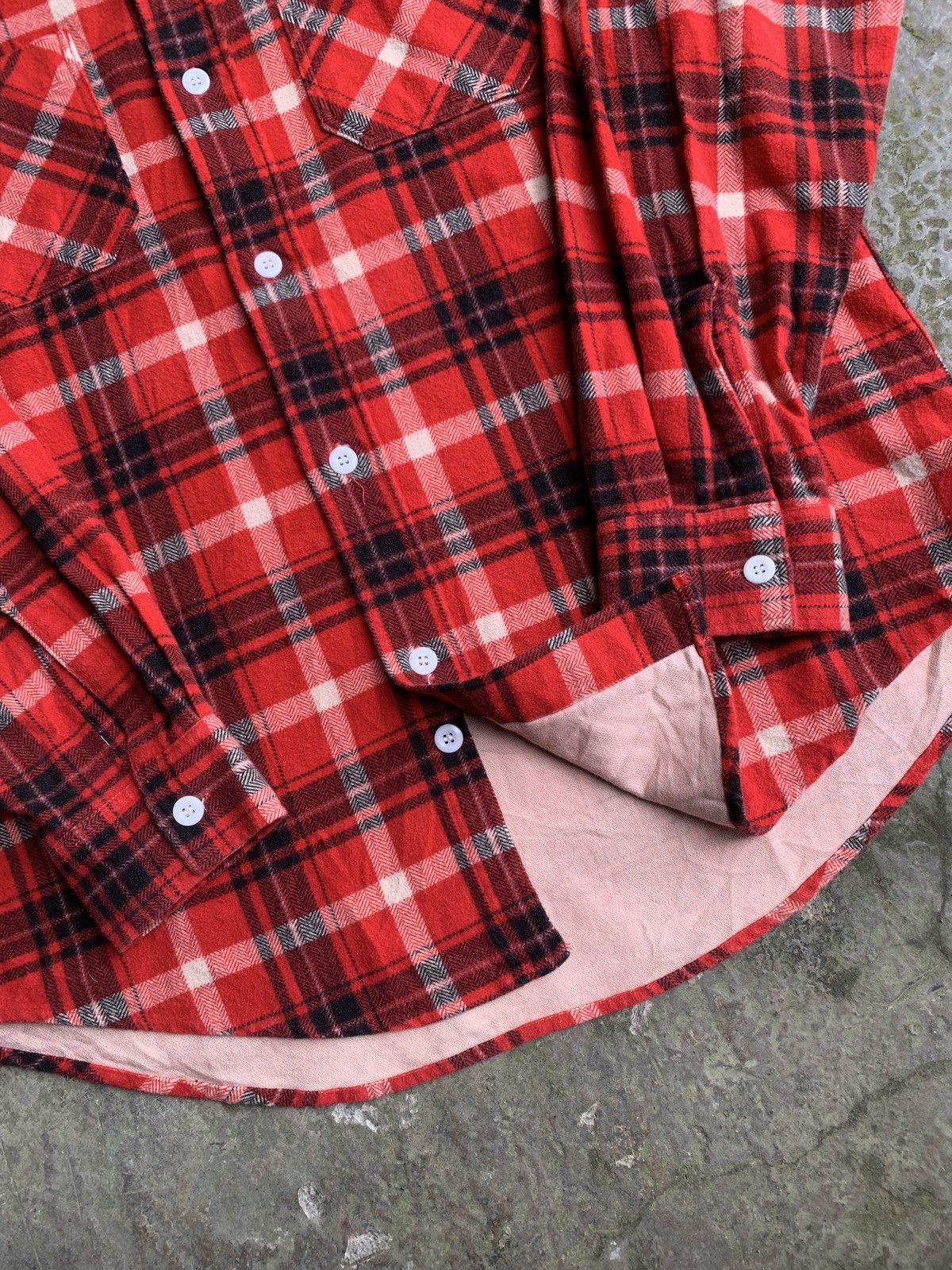 Sugar Cane Heavy Flannel Sugar Cane Double Pocket Large Size US L / EU 52-54 / 3 - 8 Thumbnail