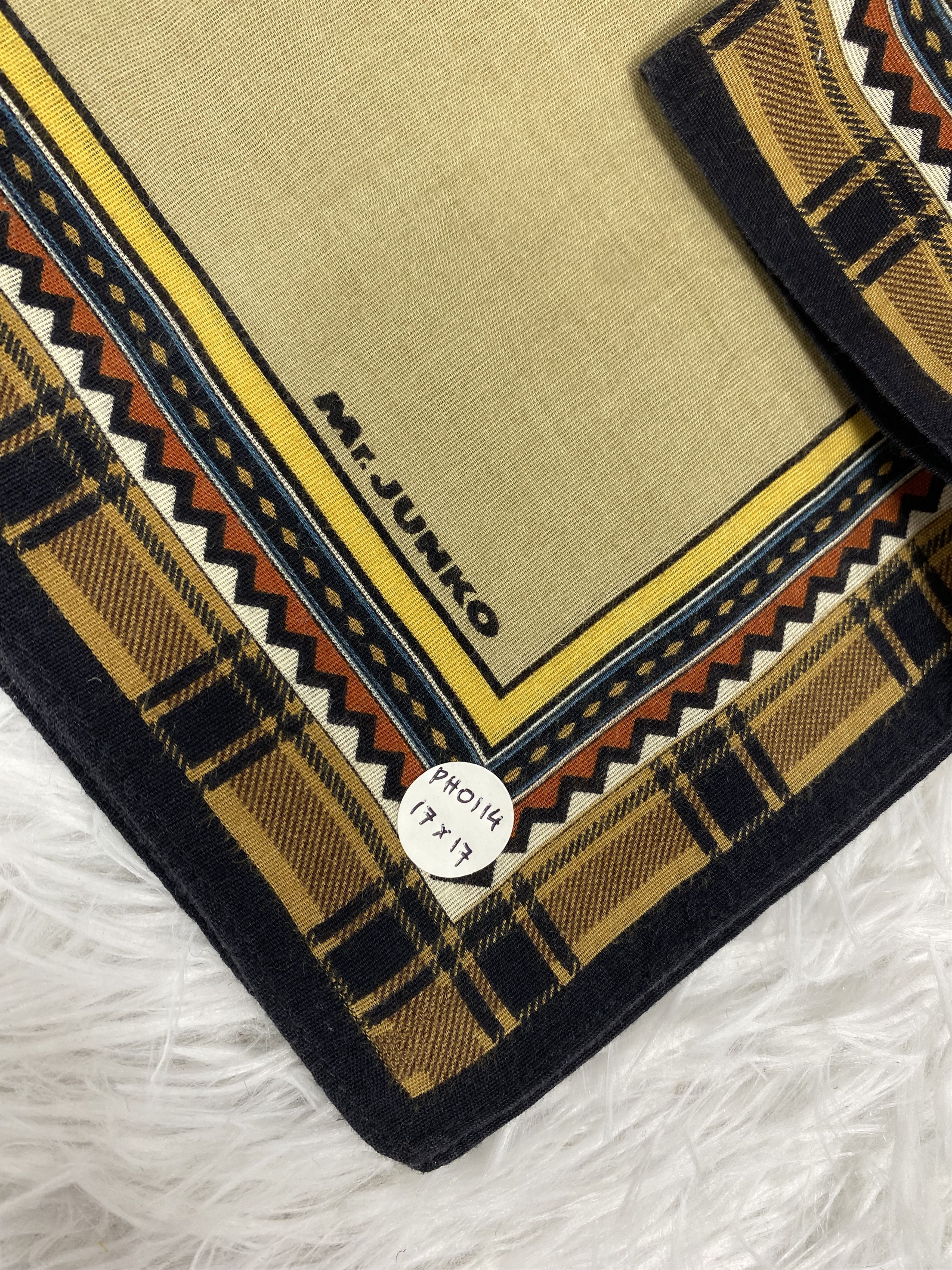 Junko Shimada Vintage Junko Shimada Handkerchief PH0114 Size ONE SIZE - 3 Thumbnail