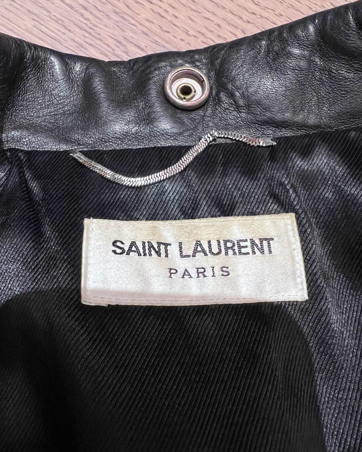 Saint Laurent Paris SaintLaurent AW15 Leather Jacket 2412-Nextarrow Size US M / EU 48-50 / 2 - 3 Thumbnail