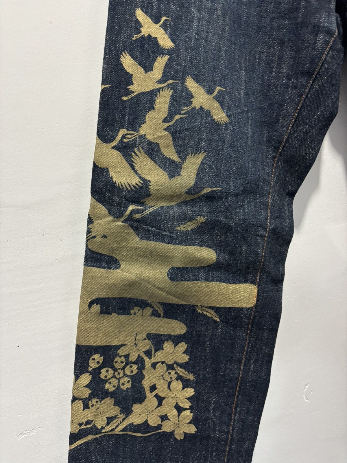 Japanese Brand Namitatsu Denim Jeans Size US 31 - 5 Thumbnail