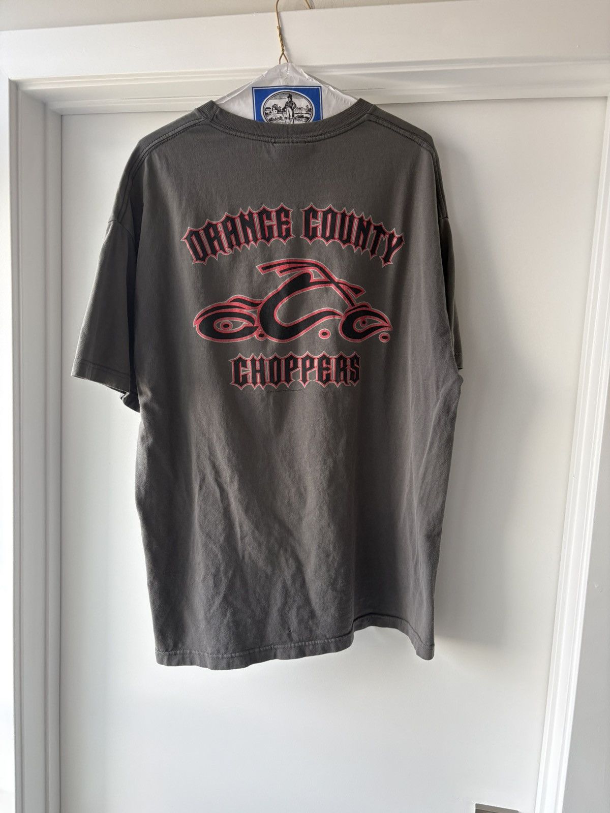 Vintage 2003 Orange Coast Choppers Biker Tee West Coast Choppers Size US XL / EU 56 / 4 - 5 Thumbnail
