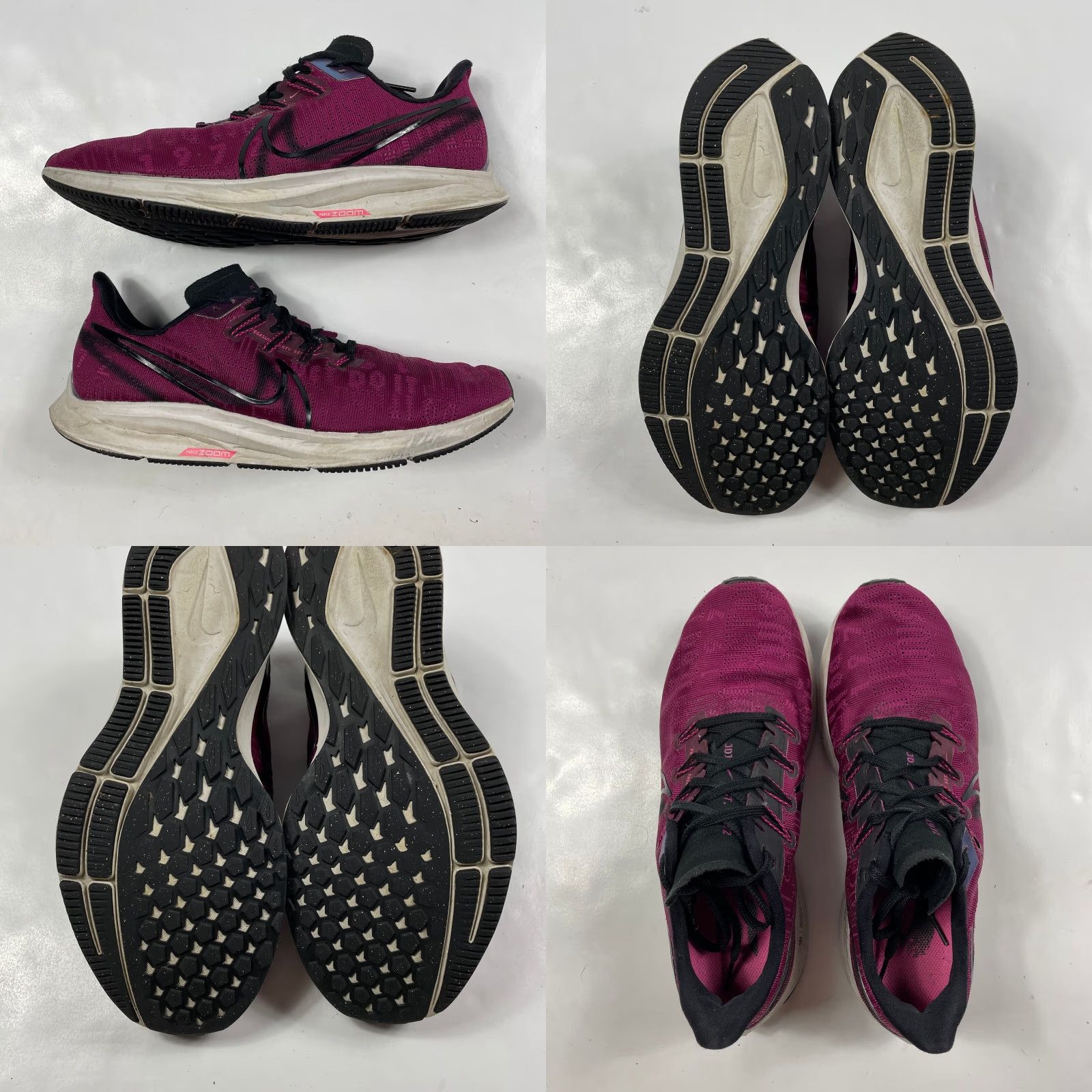 Nike Nike Zoom Pegasus Shoes Women 9.5 Running Activewear Low Top Gym Swoosh Purple Size L / US 10 / IT 46 - 8 Thumbnail