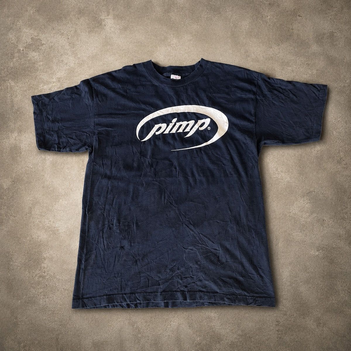 Vintage Vintage Pimp Logo Tee Downlow Streetwear Skate Rap T-Shirt Size US XL / EU 56 / 4 - 1 Thumbnail