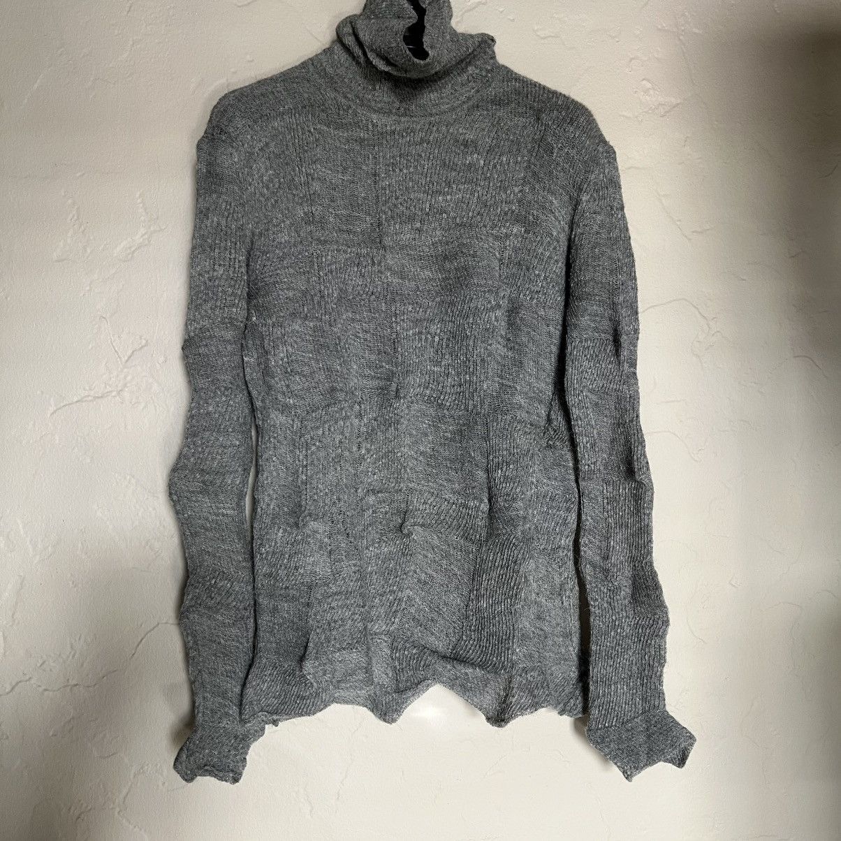 Raf Simons A/W 2008-09 Men's Turtleneck Sweater Sz 48 Size US S / EU 44-46 / 1 - 1 Thumbnail