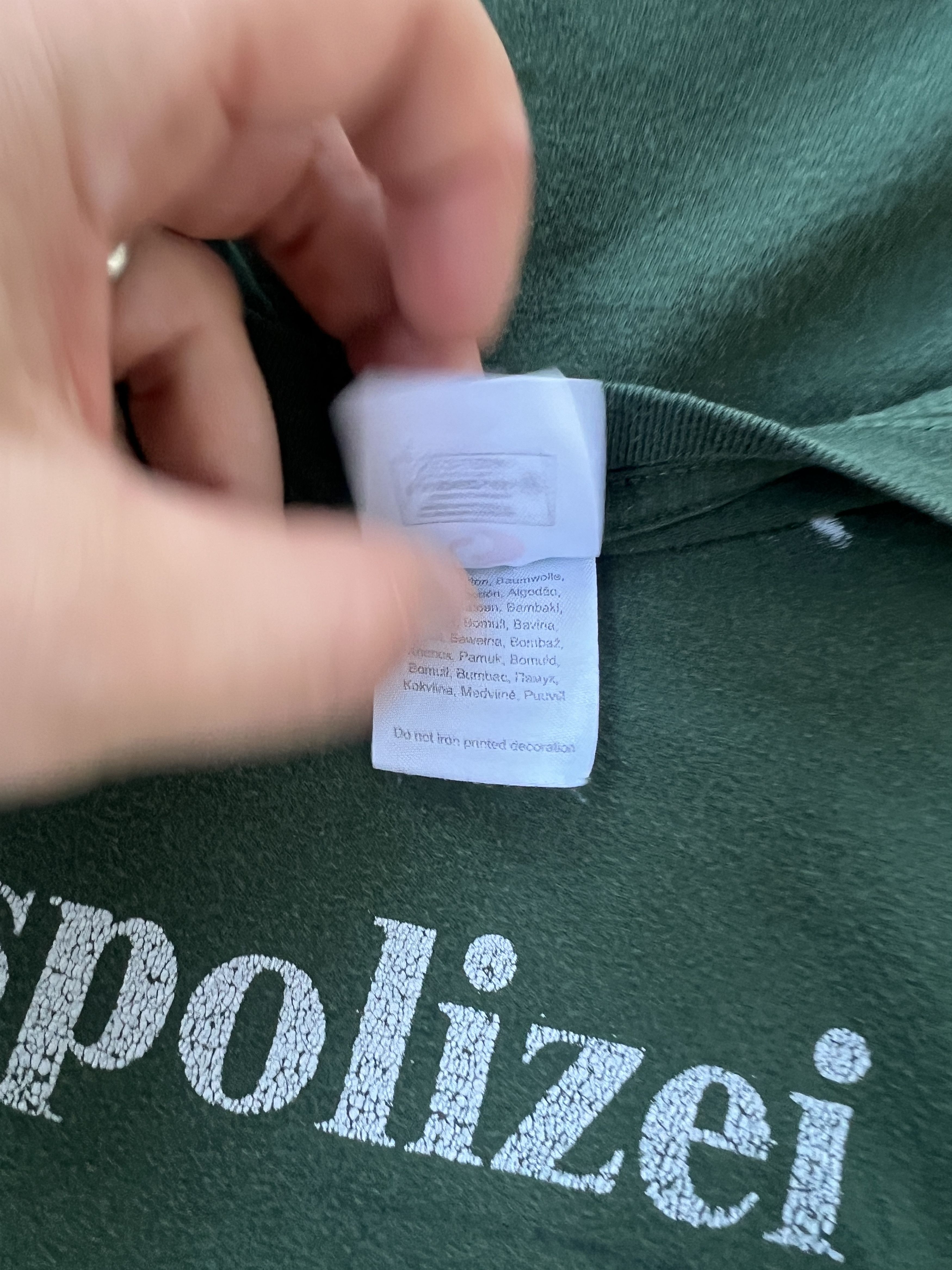 Vintage Helfer Der Volkspolizei Vintage Tee Size US L / EU 52-54 / 3 - 4 Thumbnail
