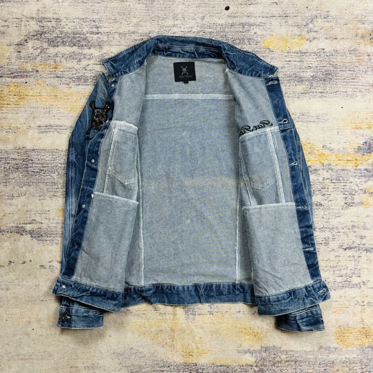 Roen 2000s Roen - Vkei Style Washed Denim Jacket Size US M / EU 48-50 / 2 - 2 Thumbnail