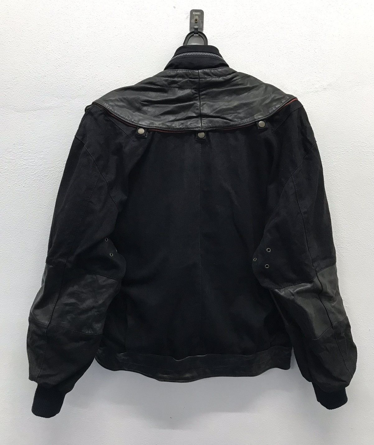 Leather Vintage Japanese Brand Leather Denim Jacket Size US L / EU 52-54 / 3 - 2 Thumbnail
