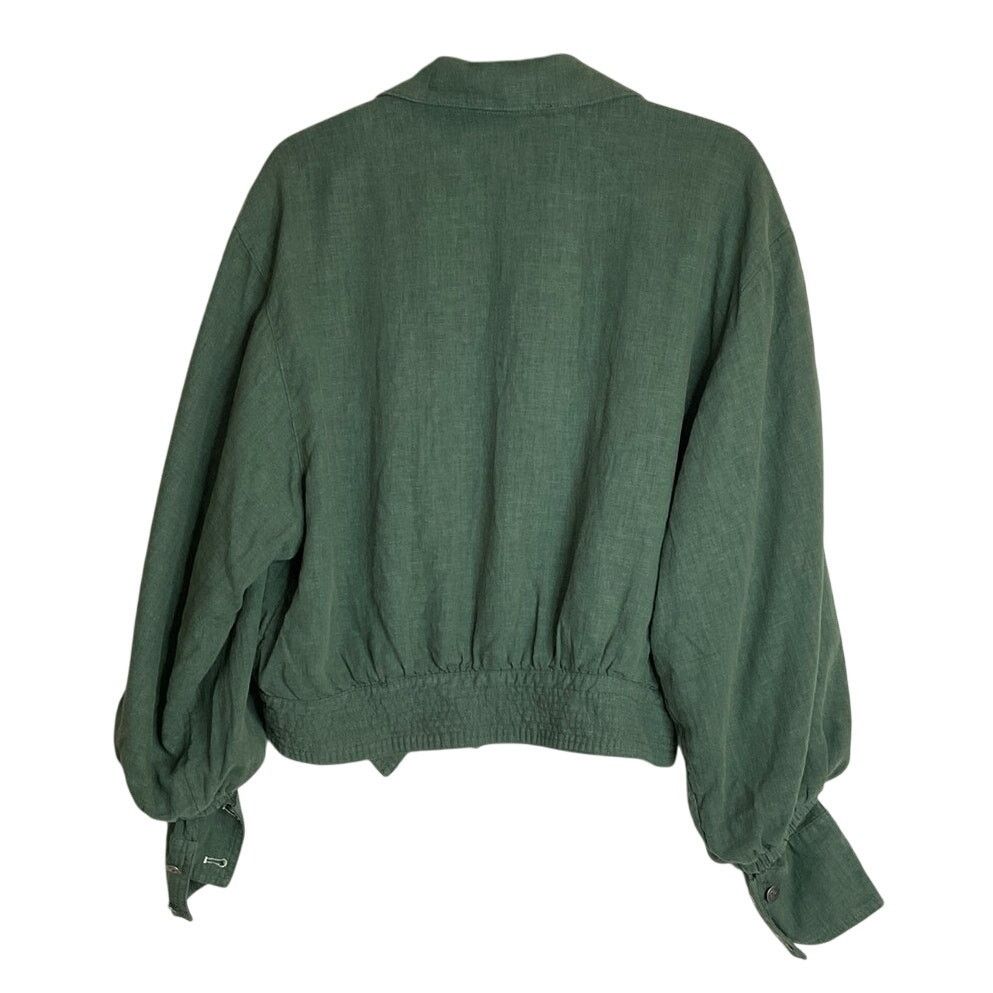 Free People Free People Billy Saddle Green Jacket Women's Size XS Size XS / US 0-2 / IT 36-38 - 6 Thumbnail